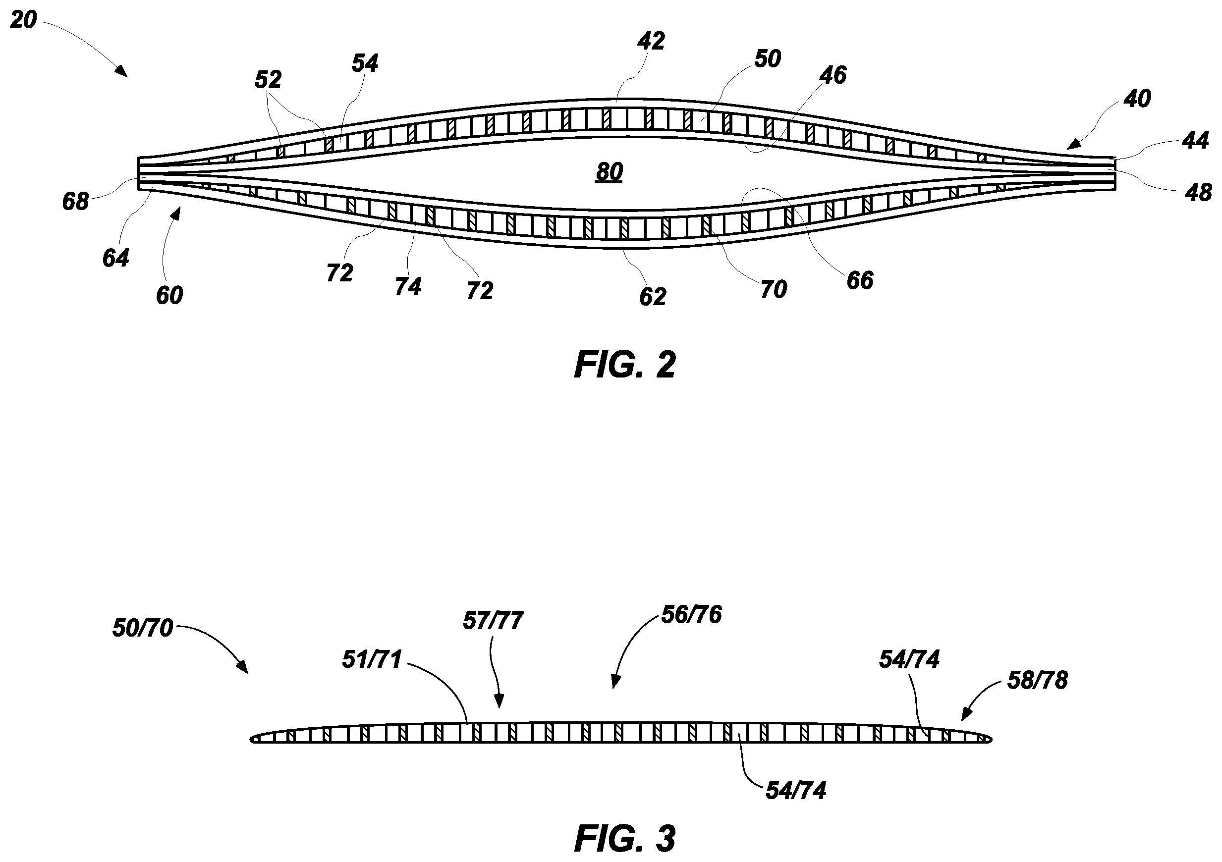 Patent US12583202 Figure 2 – Methods for forming cushioning elements on fabric