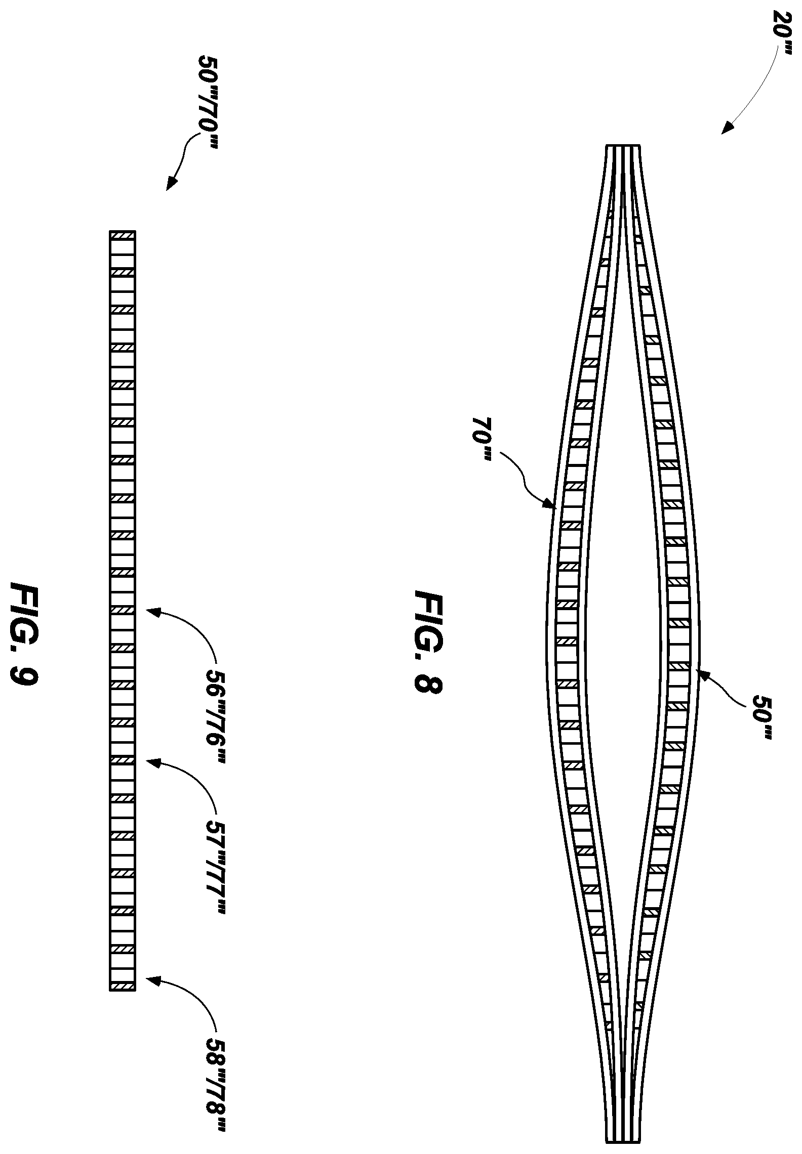 Patent US12583202 Figure 5 – Methods for forming cushioning elements on fabric