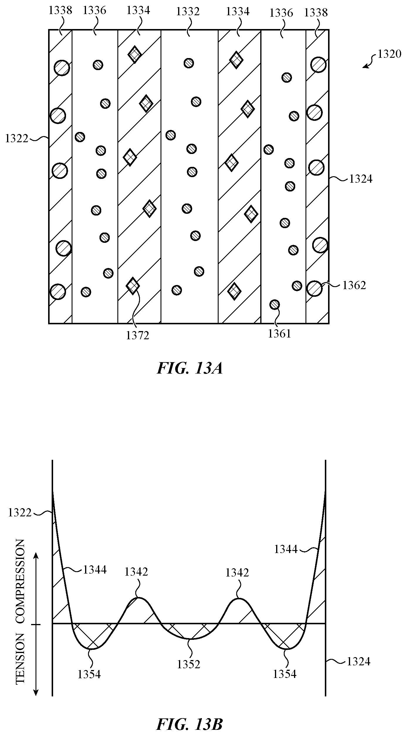 Patent US12583206 Figure 17 – Electronic device having a glass component with crack hindering internal stress regions