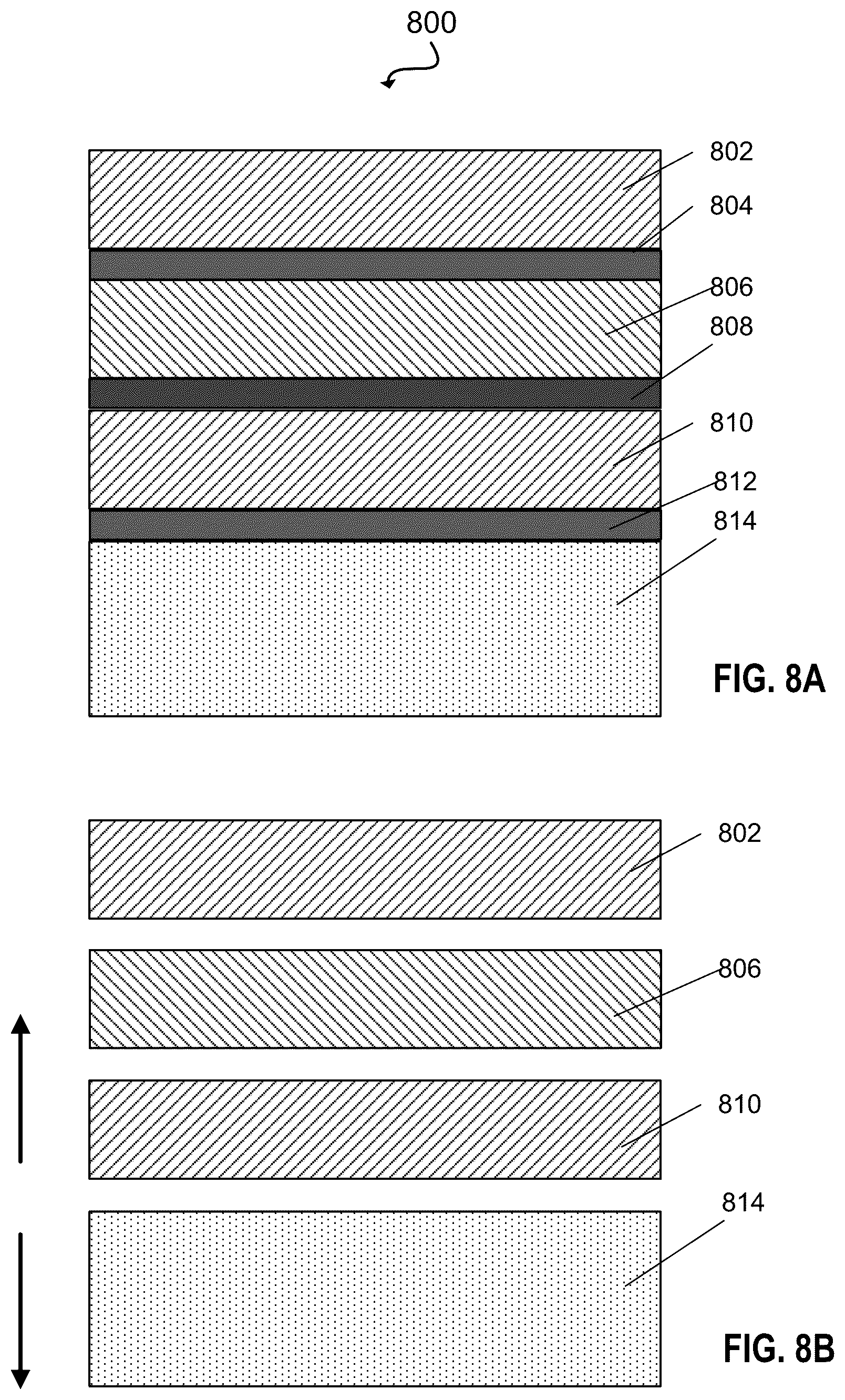 Patent US12583211 Figure 8 – Substrate support assembly with multiple discs