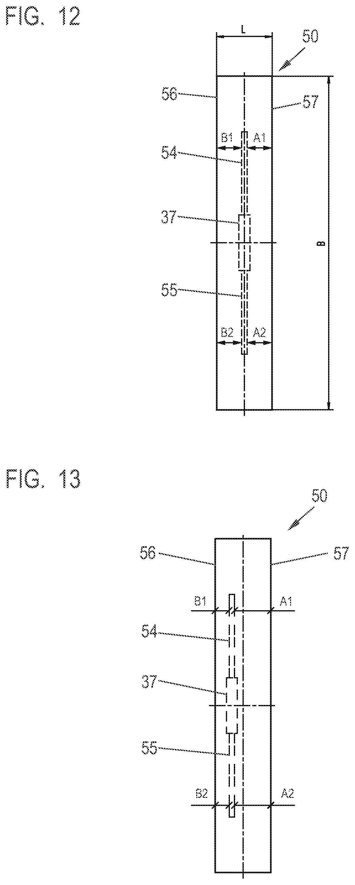 Patent US12583216 Figure 12 – Method for producing separated strip-like laminate components comprising an electronic component embedded between two laminate layers of a tape like adhesive material, and device for producing such laminate components