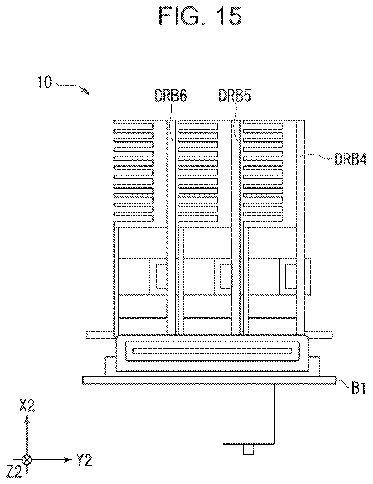 Patent US12583219 Figure 14 – Drive unit, liquid ejecting head unit, and liquid ejecting apparatus