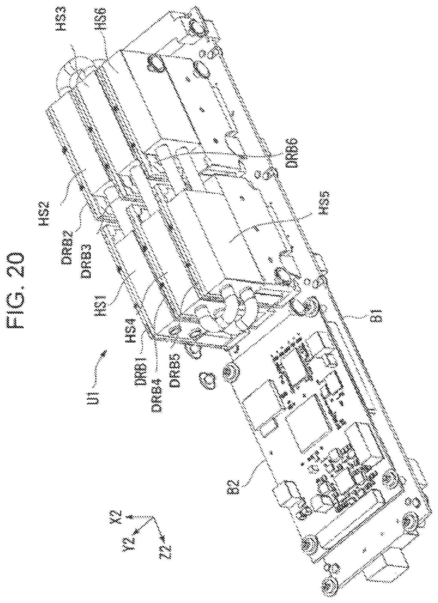 Patent US12583219 Figure 18 – Drive unit, liquid ejecting head unit, and liquid ejecting apparatus