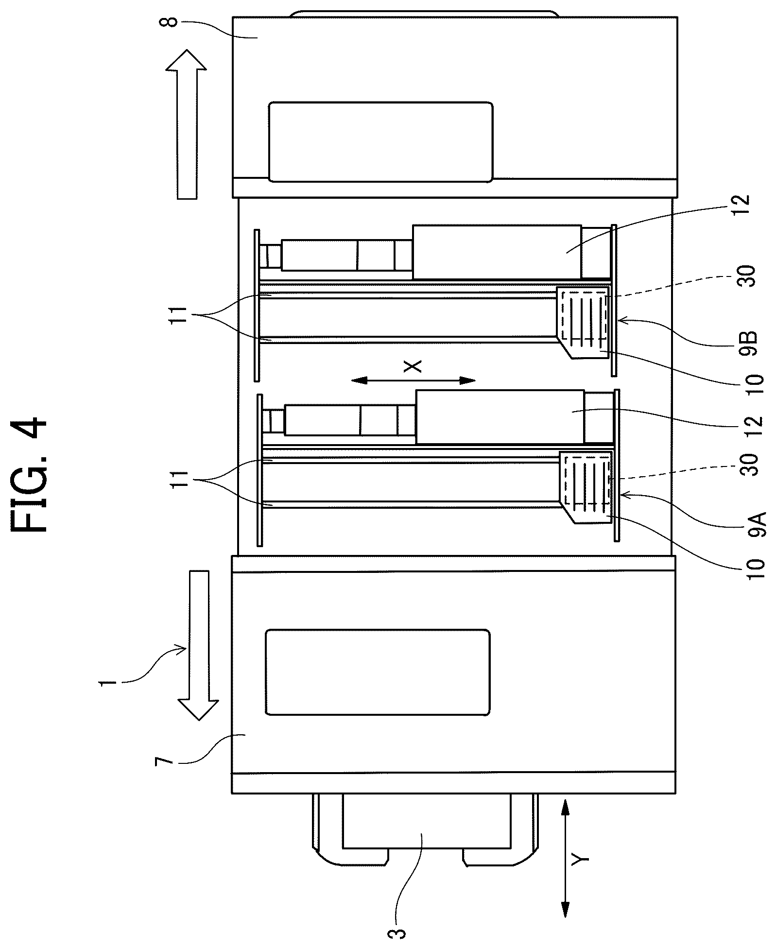 Patent US12583223 Figure 3 – Wiping device, head maintenance device, and liquid discharge apparatus