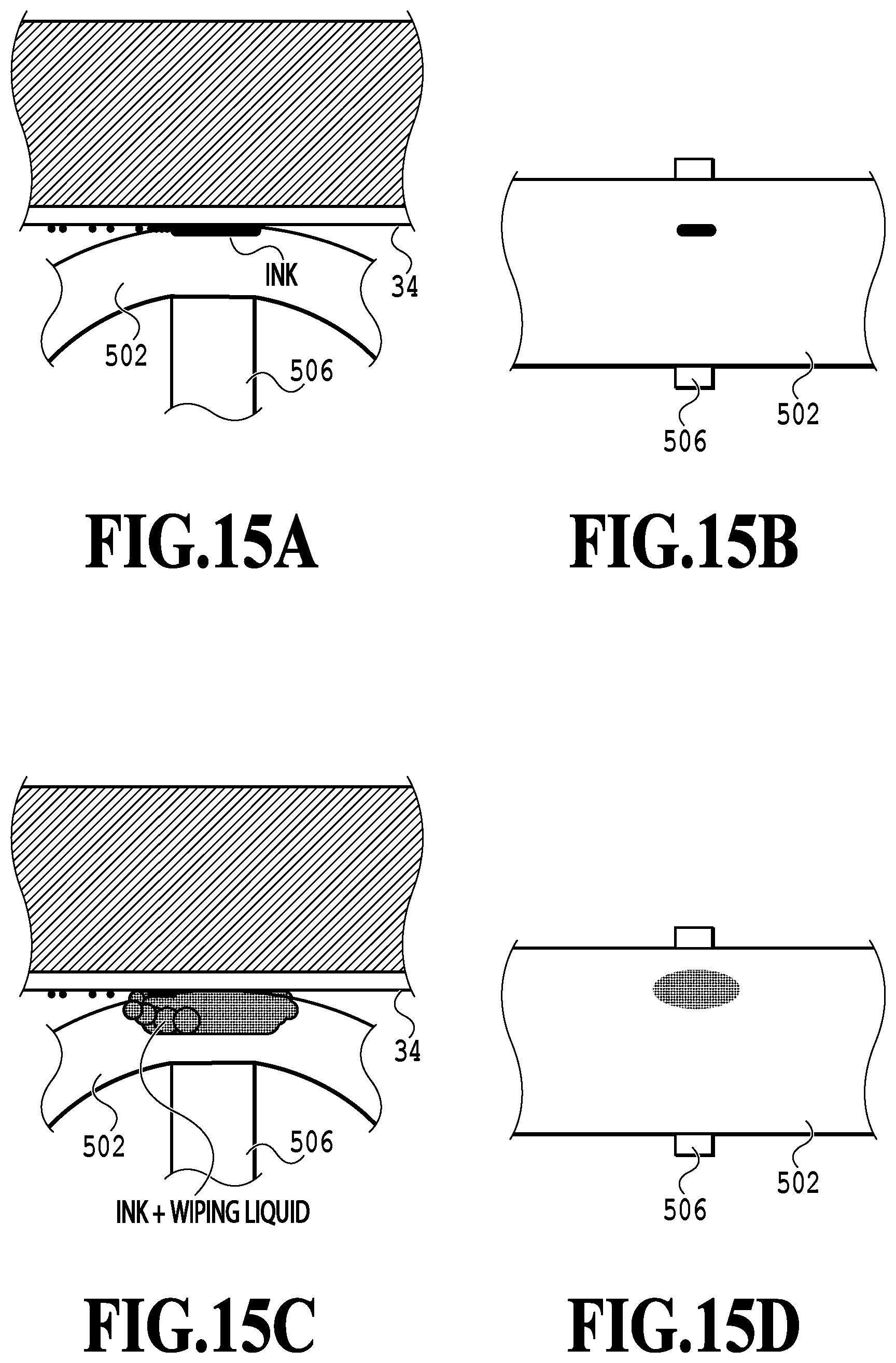 Patent US12583226 Figure 16 – Printing apparatus including an application unit that applies an amount of wiping liquid based on an adhesion amount of ink