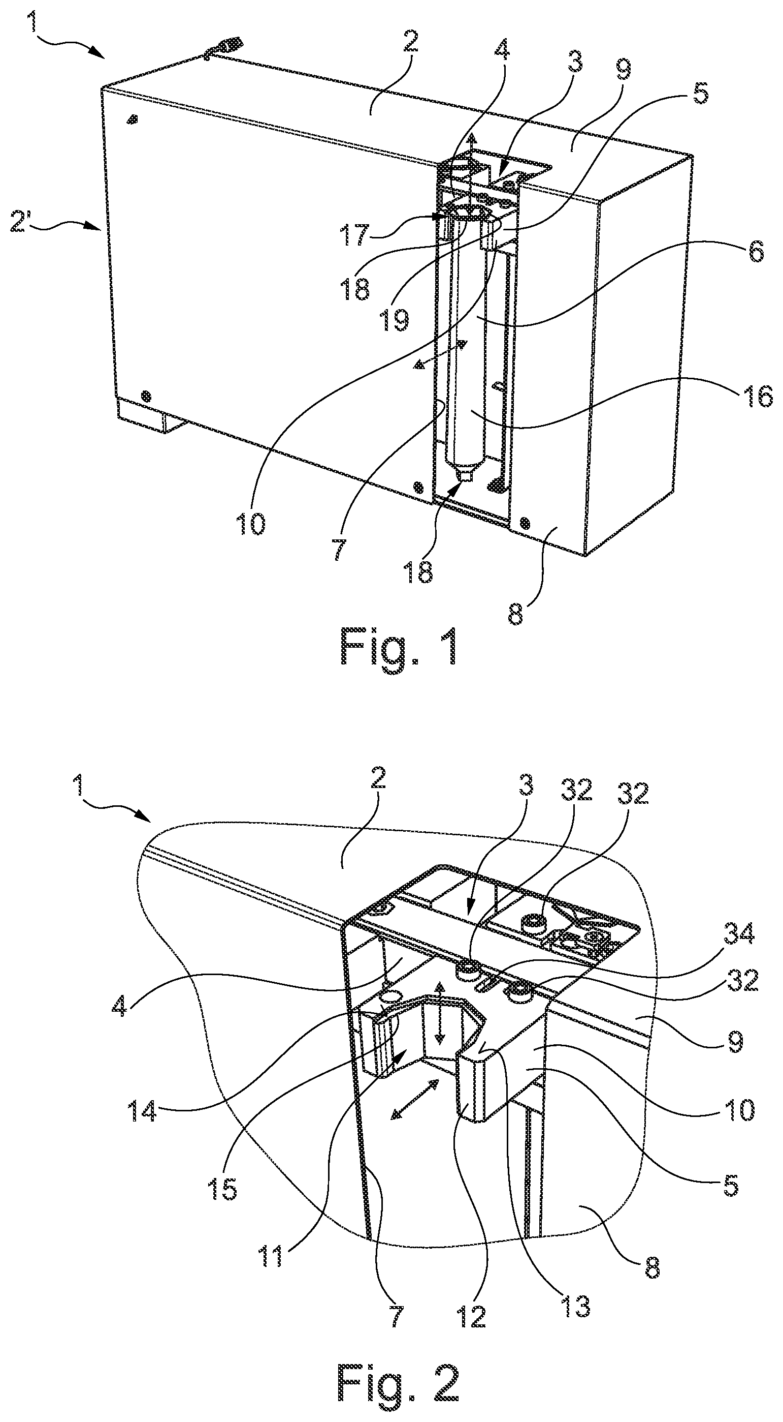 Patent US12583228 Figure 1 – Storage system and printing system