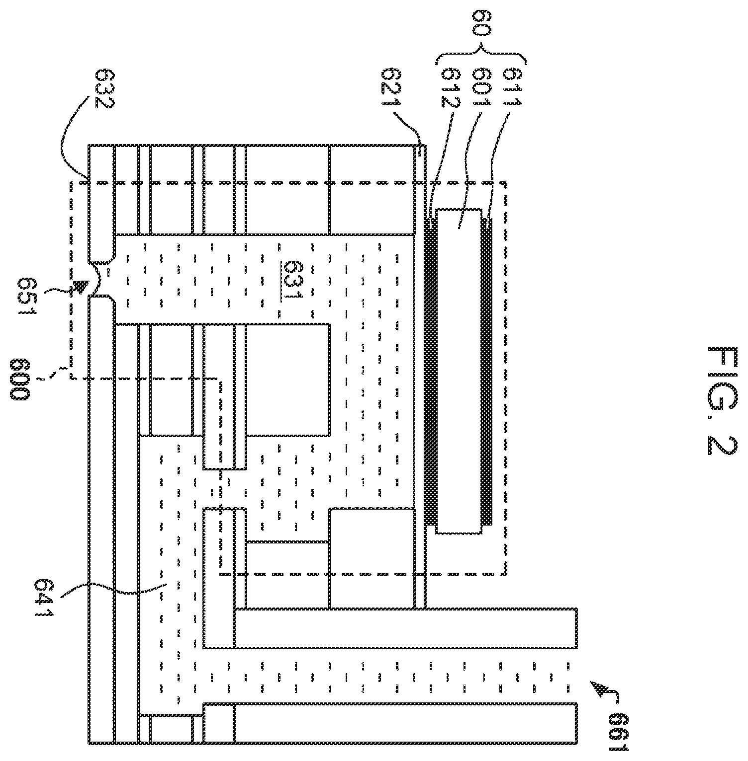 Patent US12583234 Figure 2 – Print head with handle