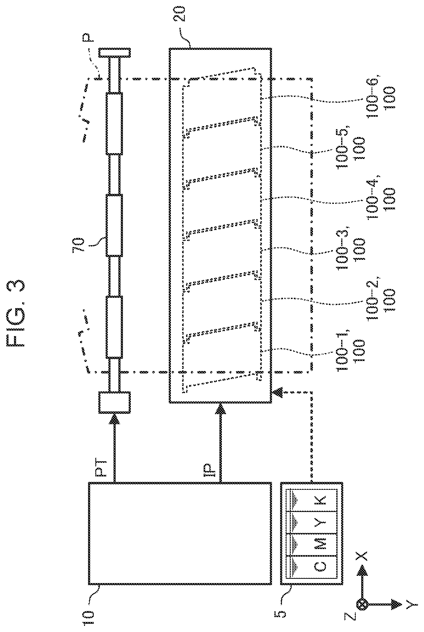 Patent US12583234 Figure 3 – Print head with handle