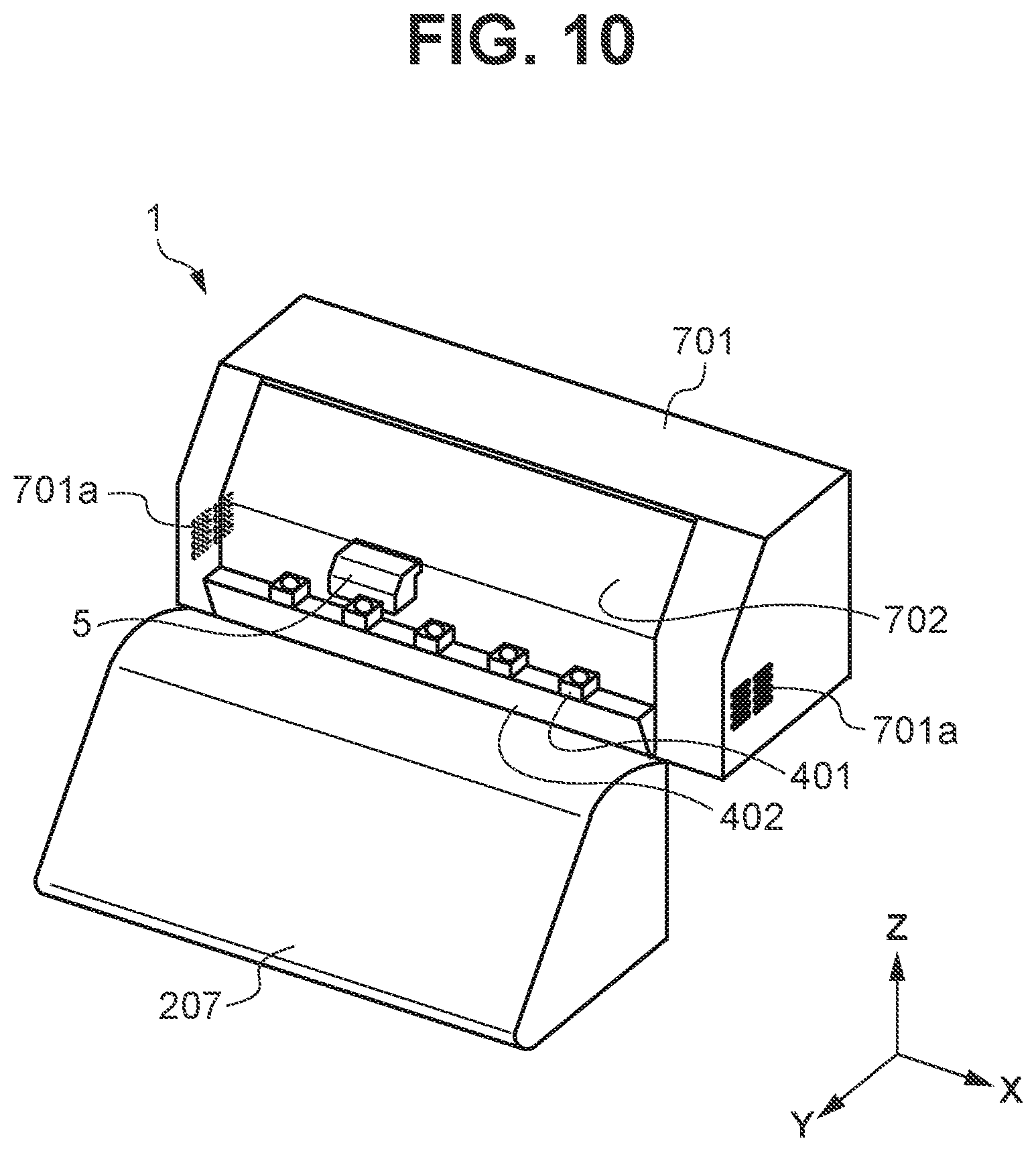 Patent US12583237 Figure 10 – Recording apparatus