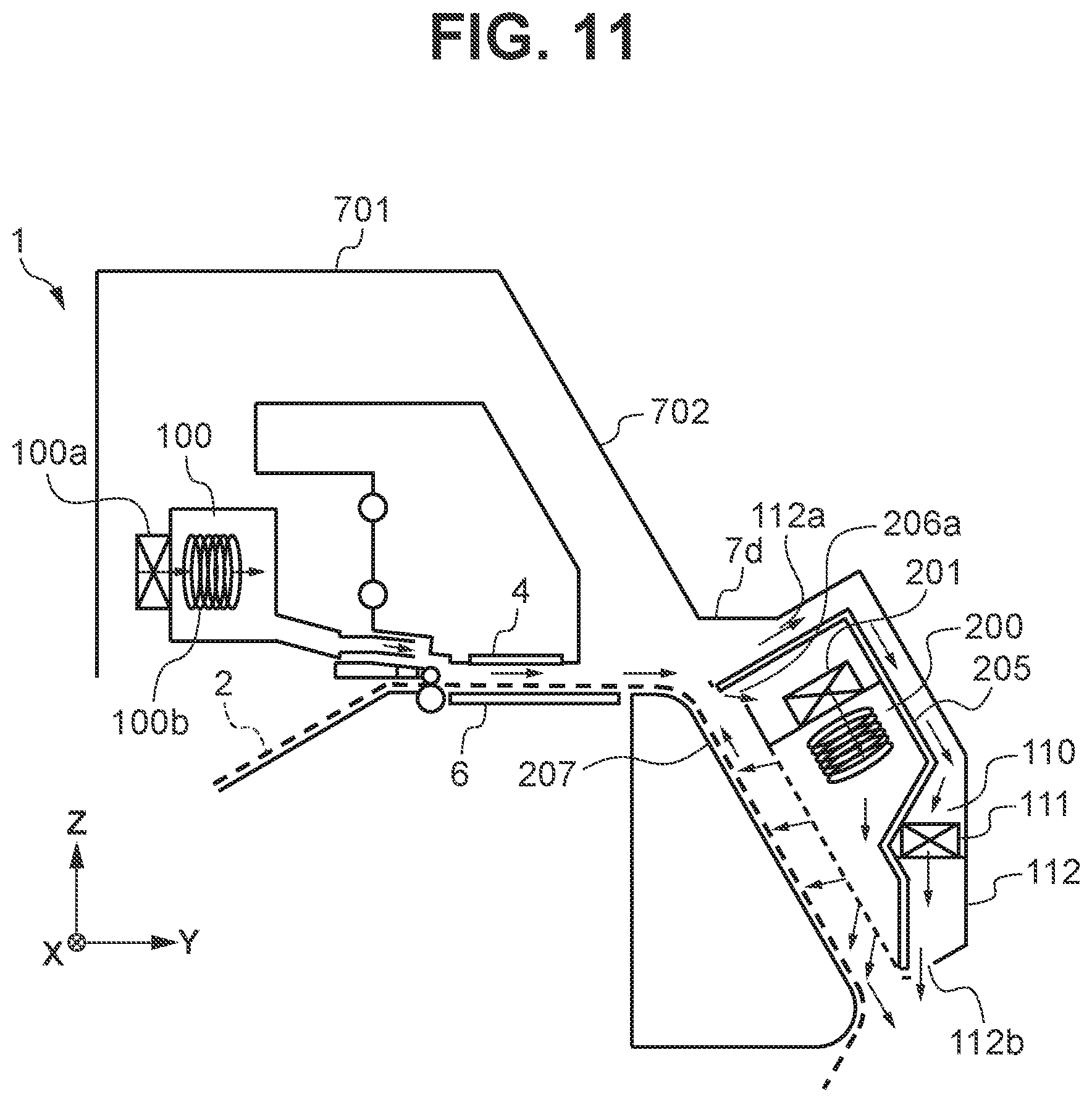 Patent US12583237 Figure 11 – Recording apparatus