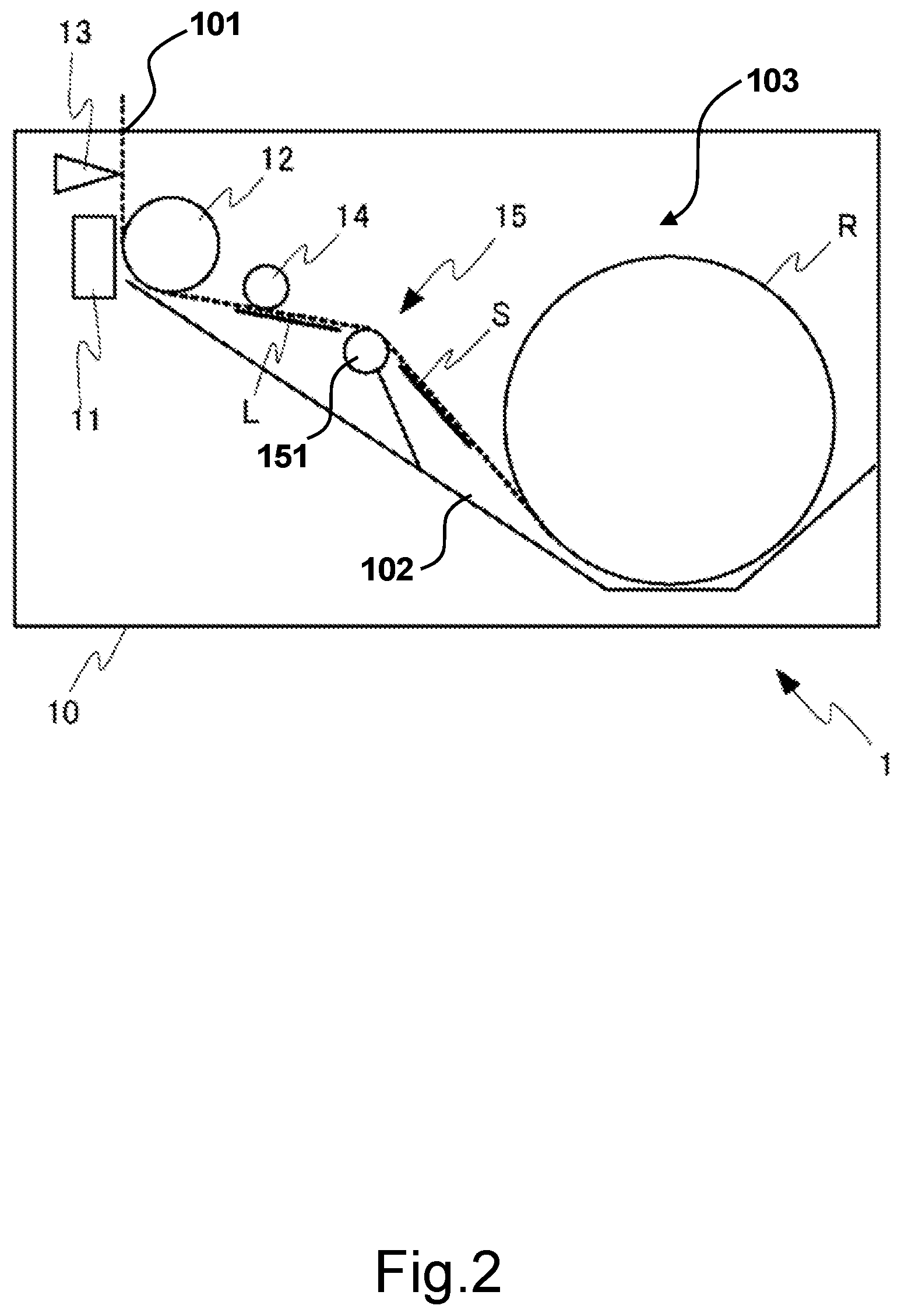 Patent US12583243 Figure 2 – Printer