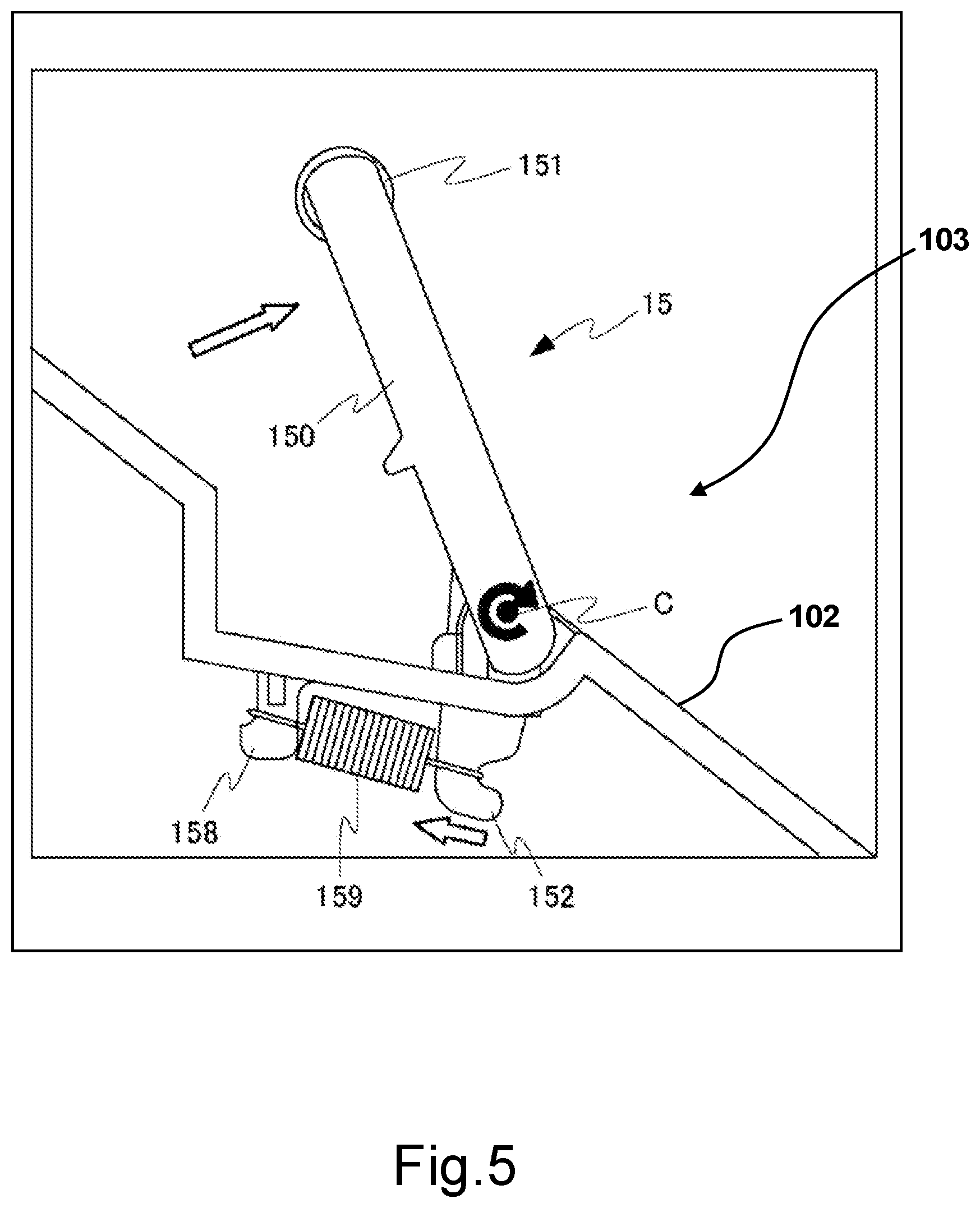 Patent US12583243 Figure 5 – Printer
