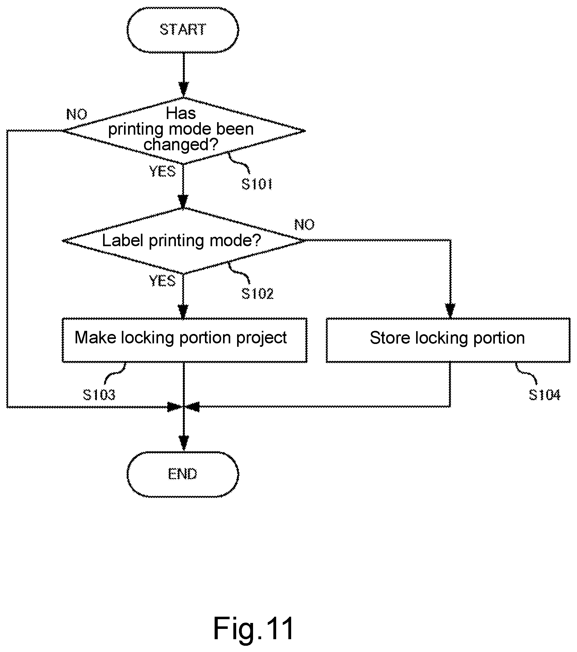 Patent US12583243 Figure 11 – Printer