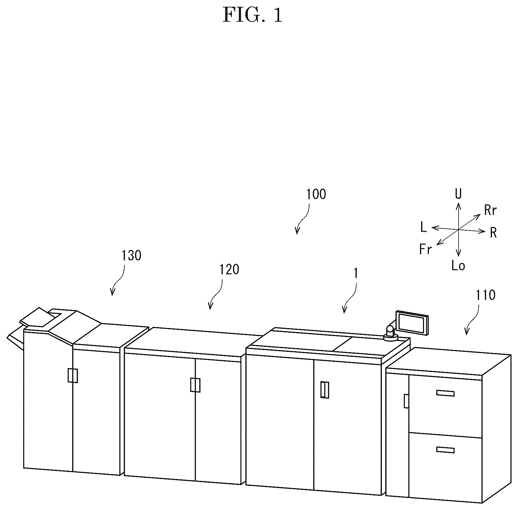 Patent US12583244 Figure 1 – Inkjet recording apparatus