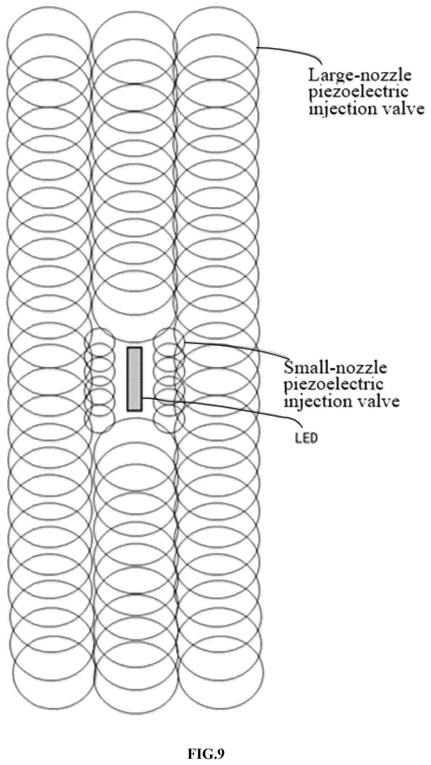 Patent US12583245 Figure 7 – Method and device for printing reflecting layer of backlight panel