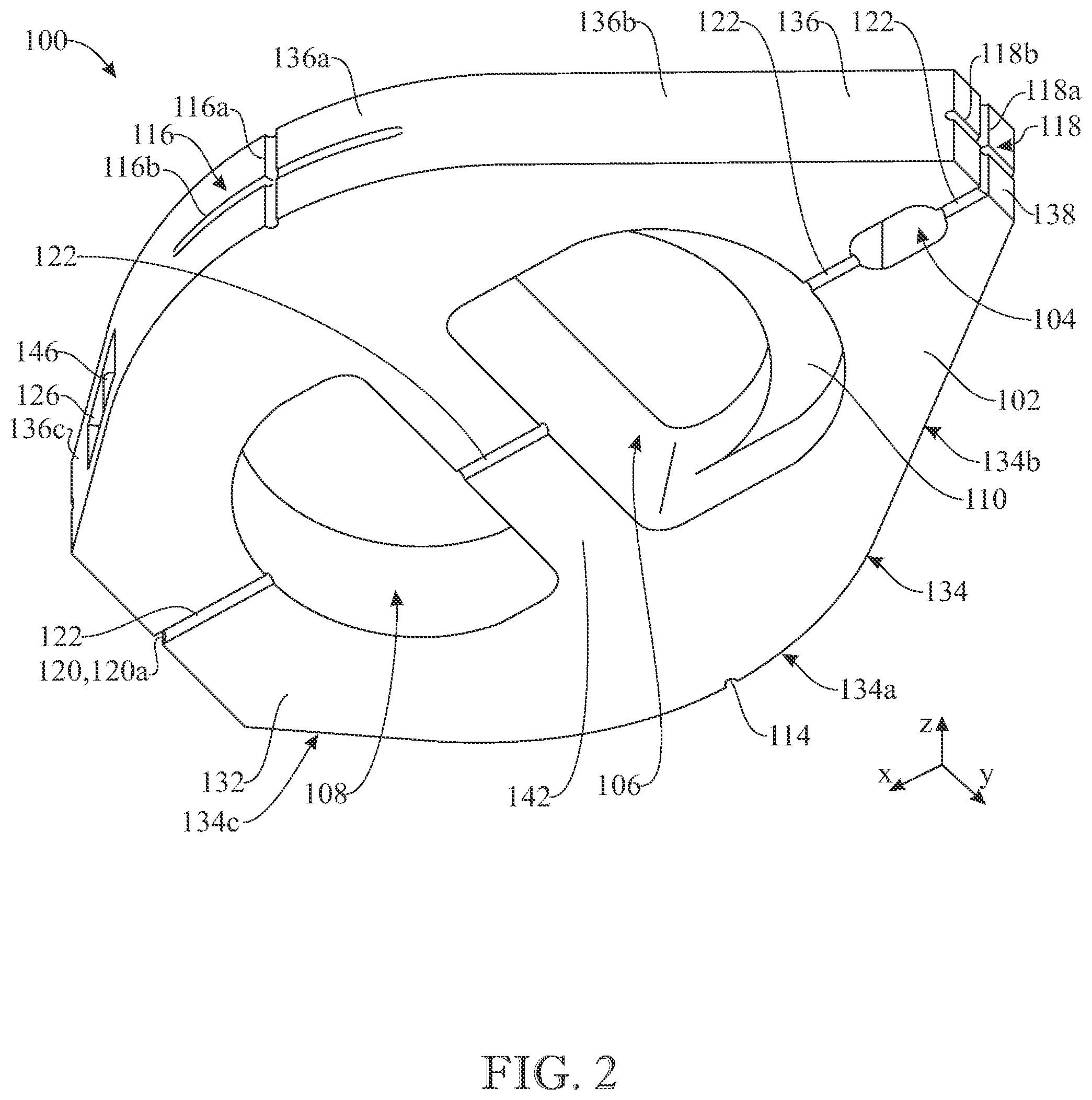 Patent US12583250 Figure 2 – Weighted chalk line device