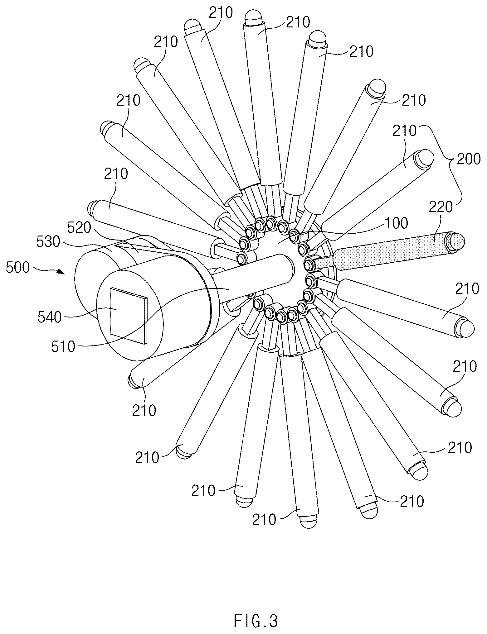 Patent US12583252 Figure 3 – Wheel structure and method of controlling wheel structure