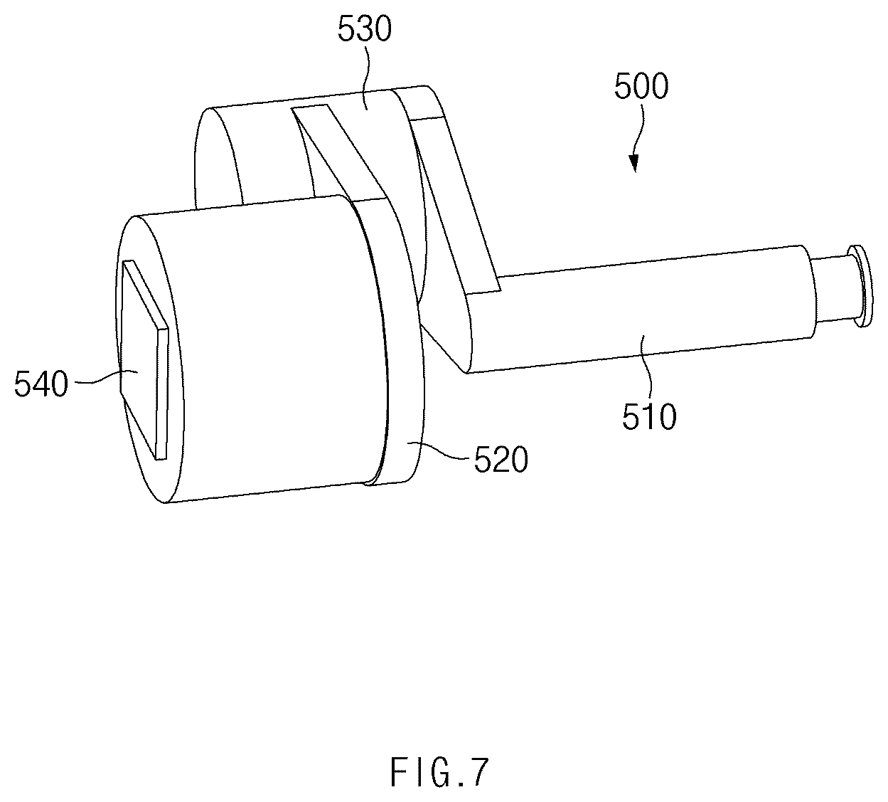 Patent US12583252 Figure 7 – Wheel structure and method of controlling wheel structure