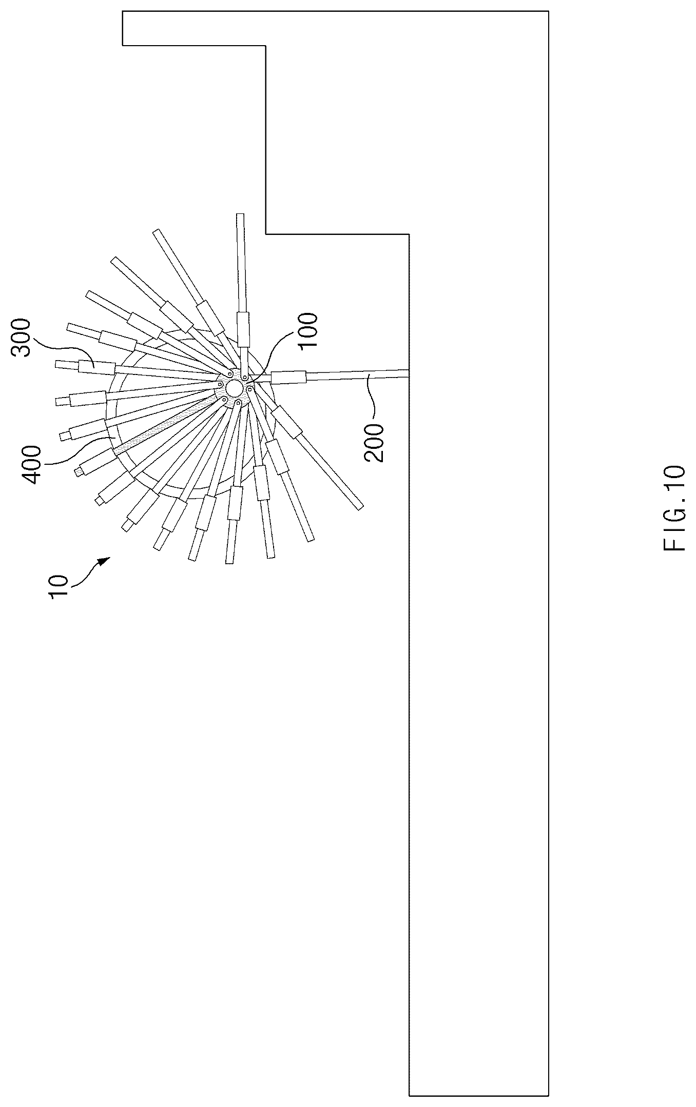 Patent US12583252 Figure 10 – Wheel structure and method of controlling wheel structure