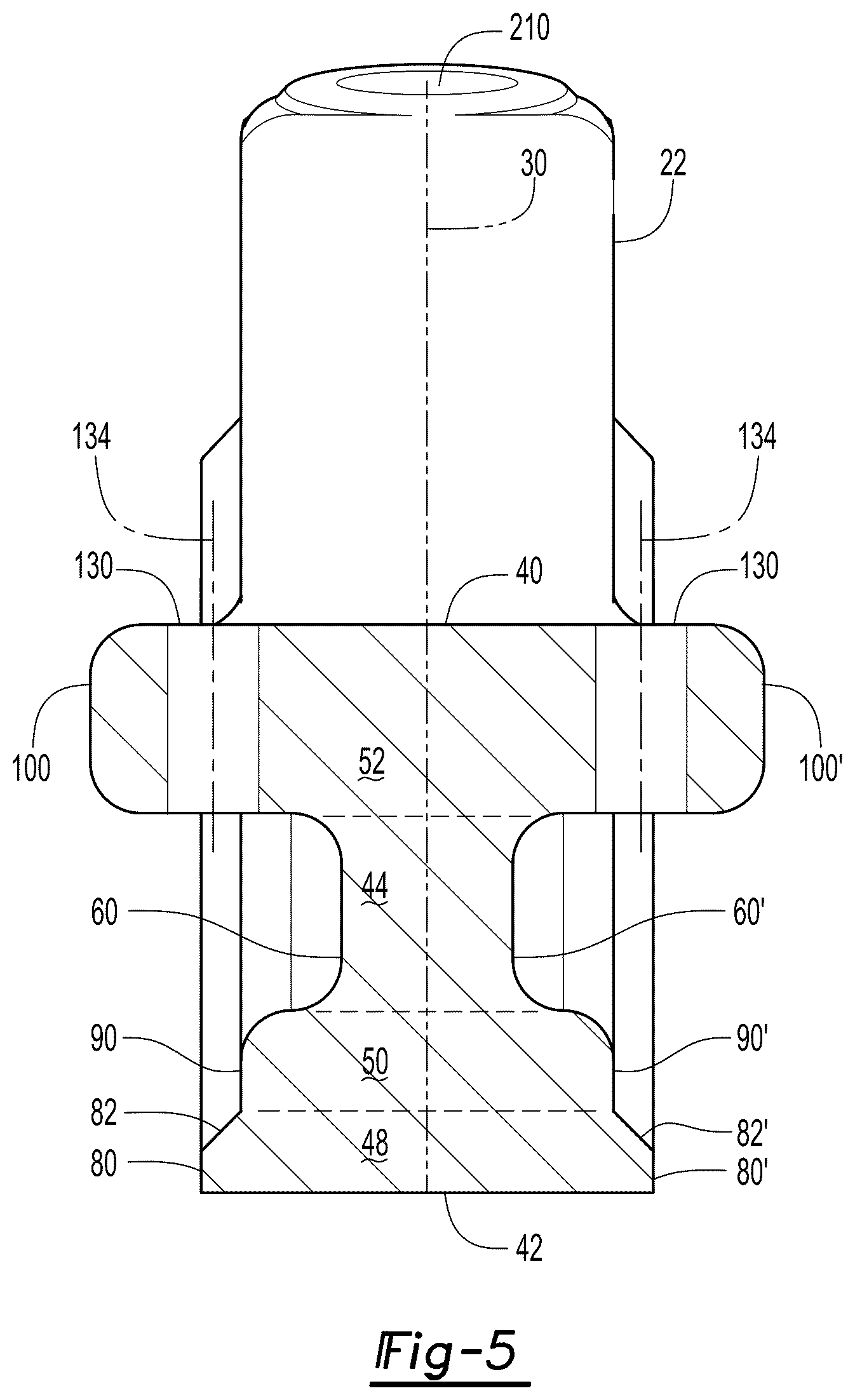 Patent US12583257 Figure 4 – Axle beam