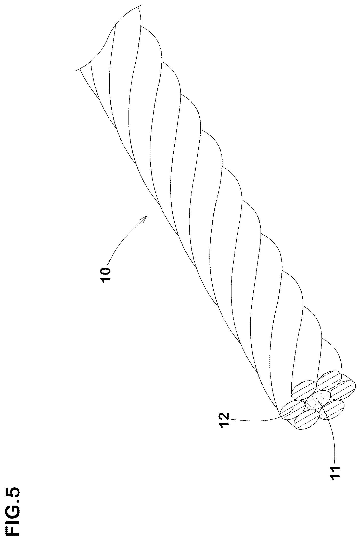 Patent US12583265 Figure 5 – Pneumatic tire