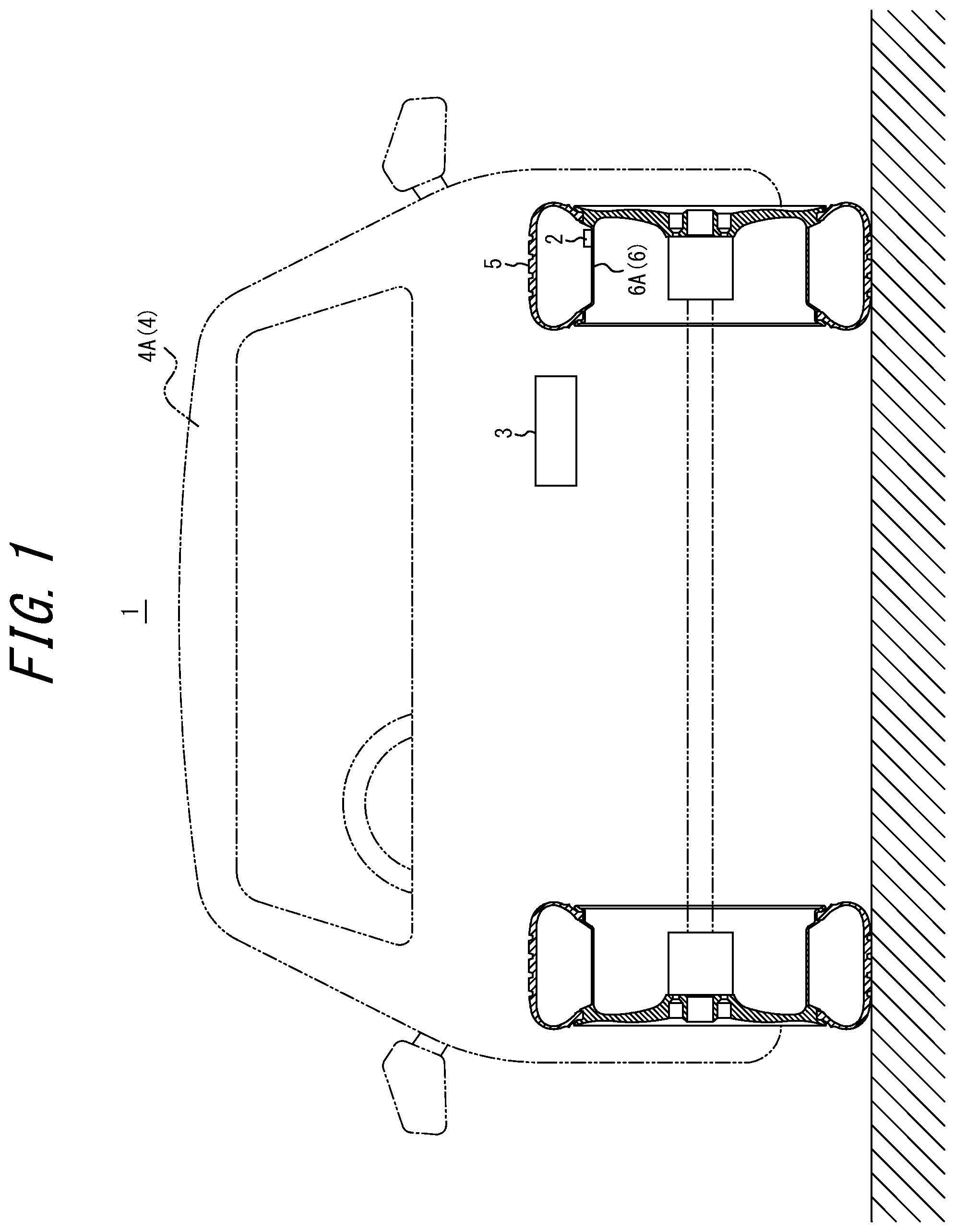 Patent US12583267 Figure 1 – Tire state monitoring system and tire state monitoring method
