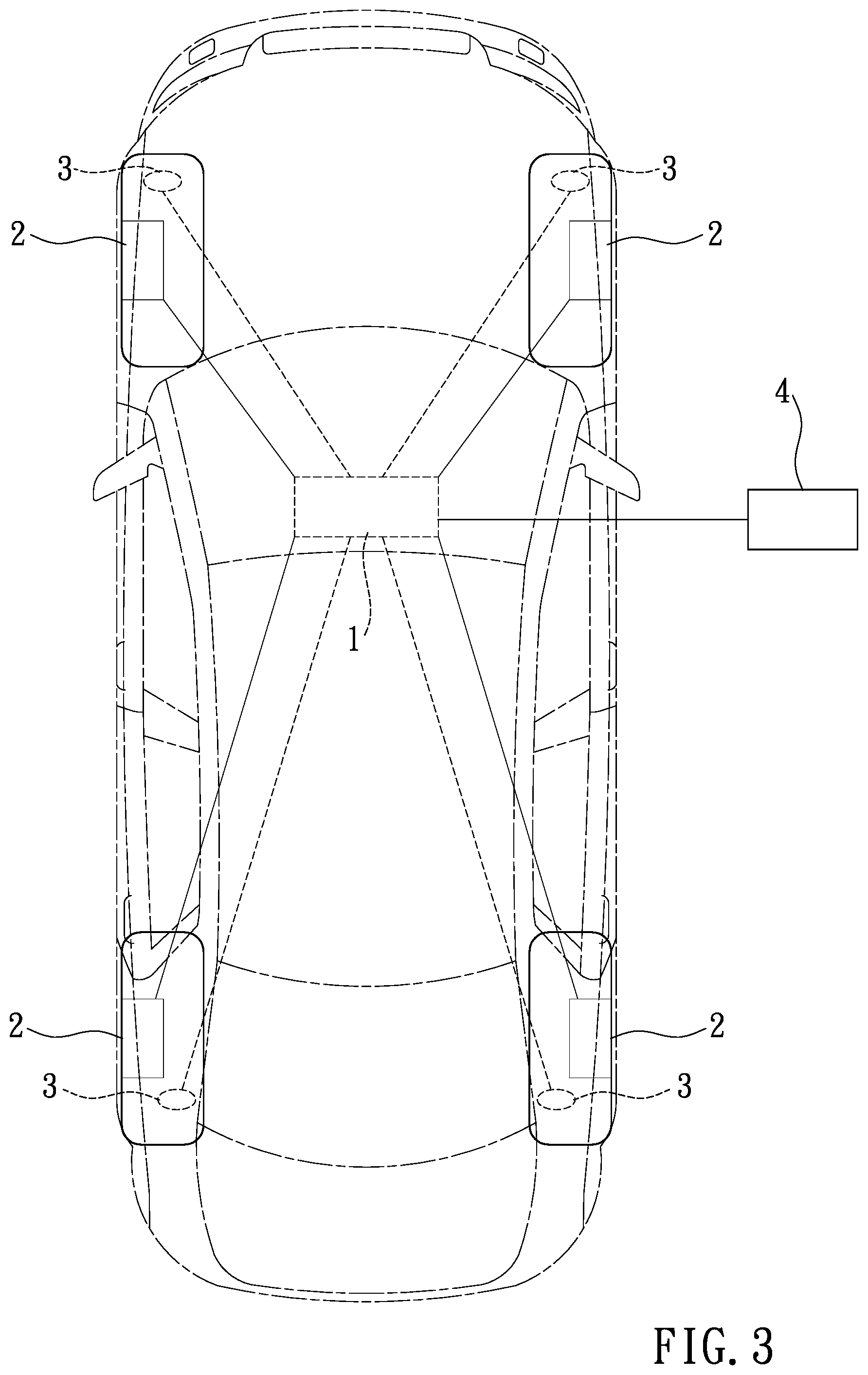 Patent US12583269 Figure 3 – Active tire auto-location systems for tire pressure monitor sensors and operating method