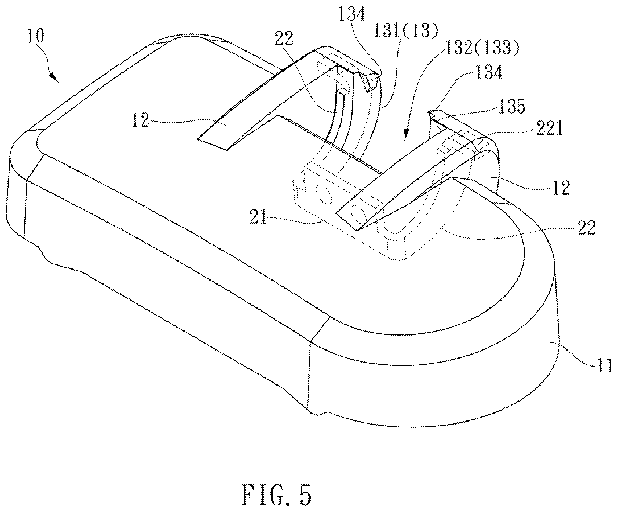 Patent US12583270 Figure 4 – Tire pressure sensor attached to an air valve