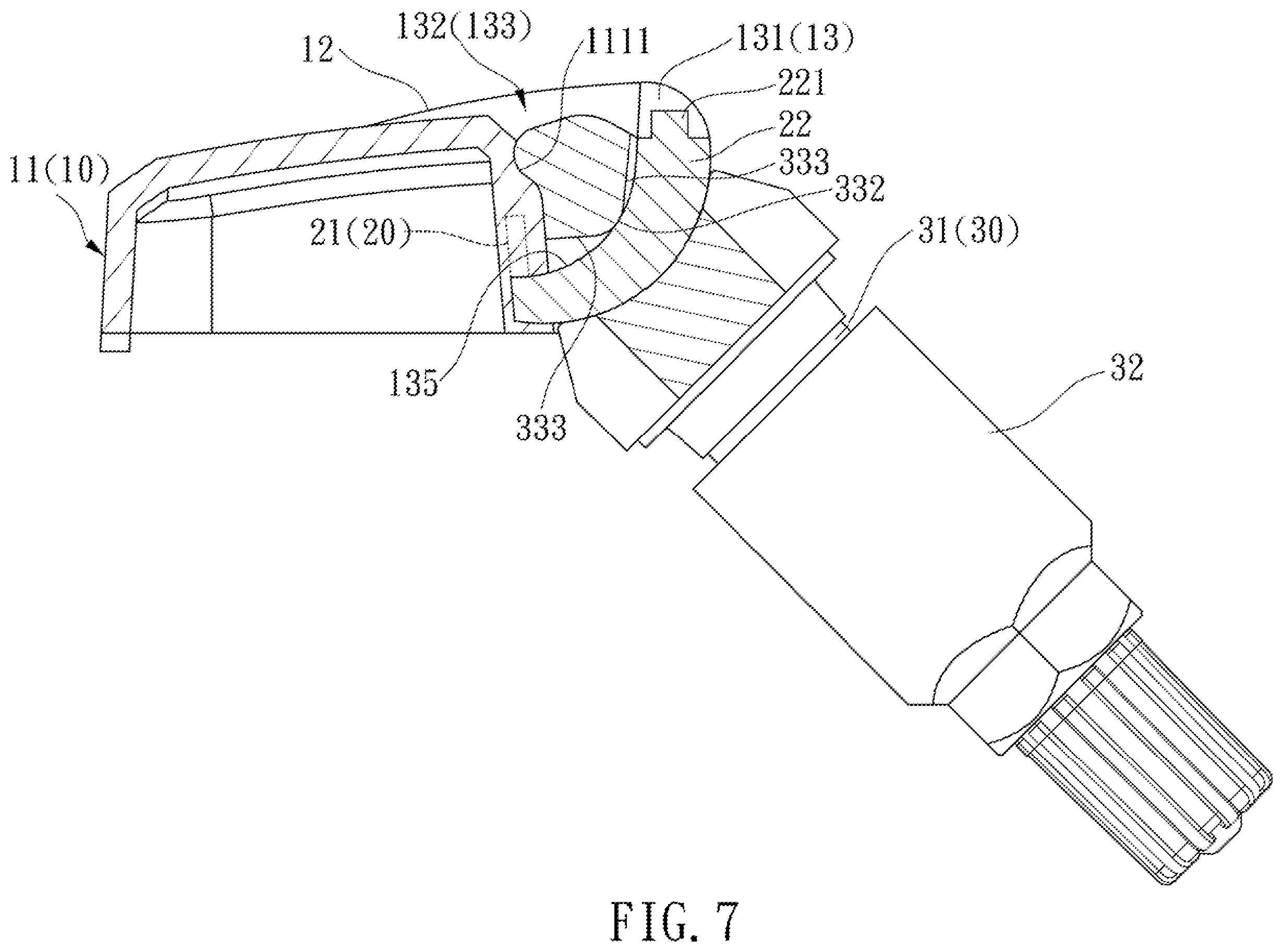 Patent US12583270 Figure 6 – Tire pressure sensor attached to an air valve