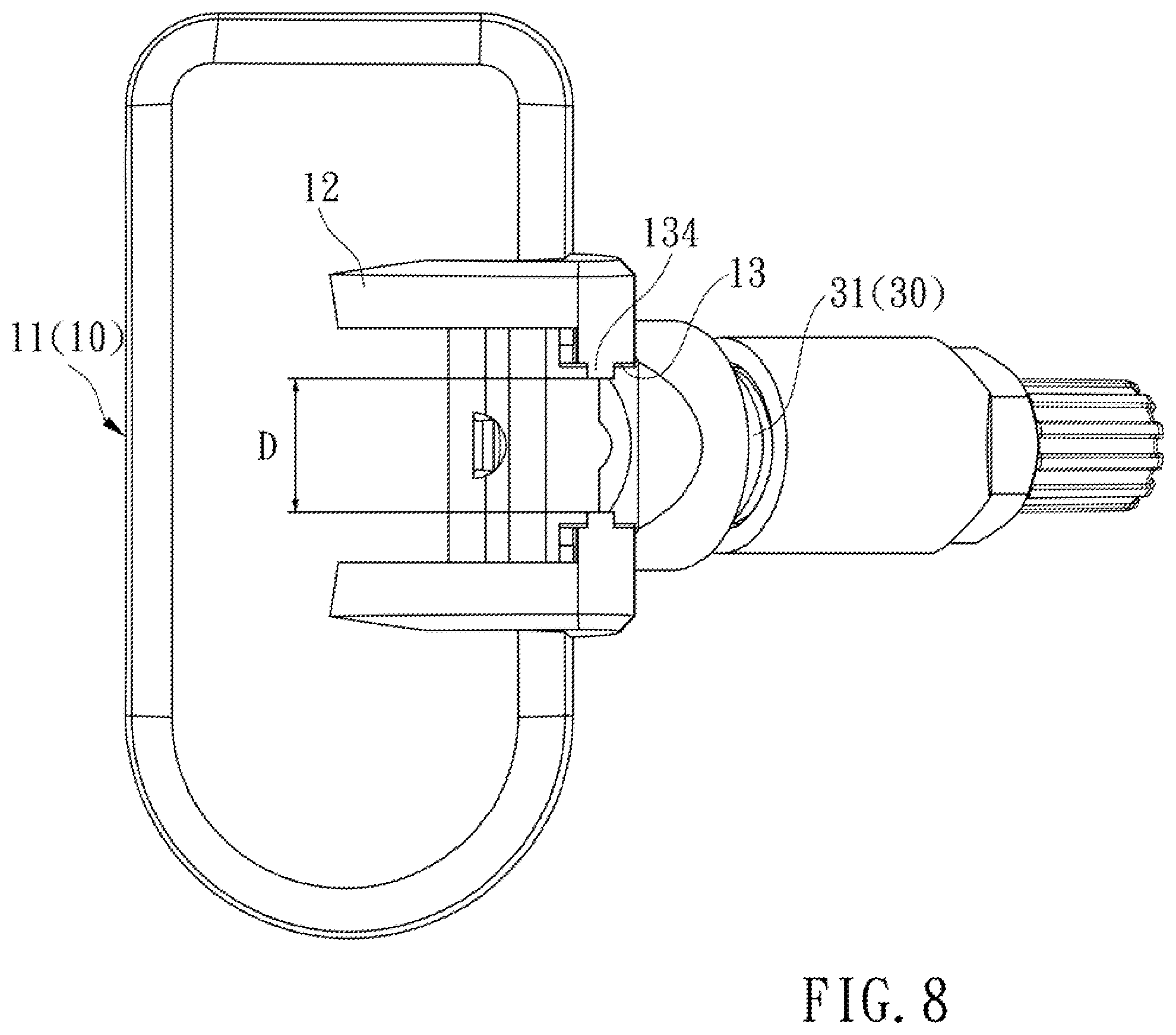 Patent US12583270 Figure 7 – Tire pressure sensor attached to an air valve