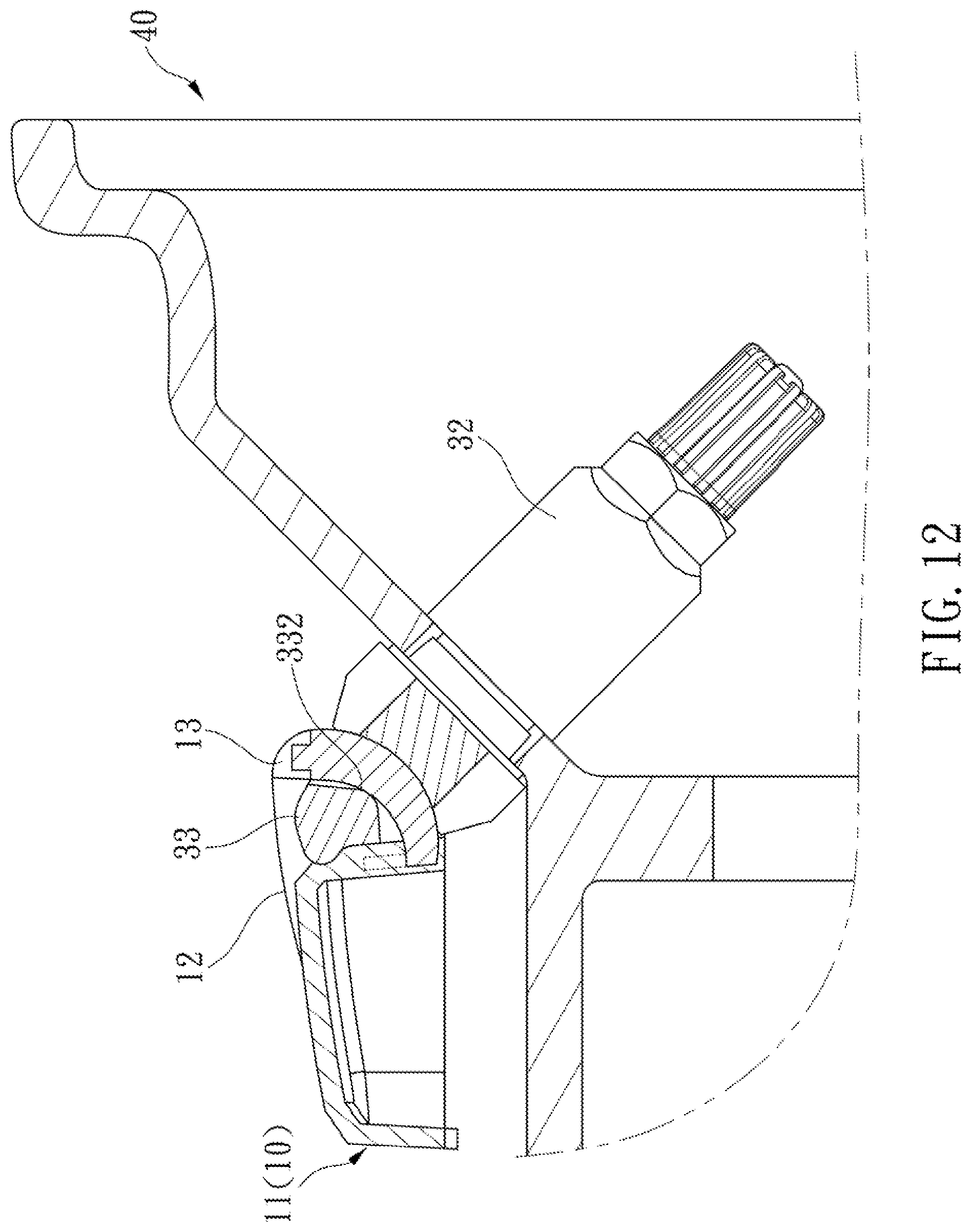 Patent US12583270 Figure 11 – Tire pressure sensor attached to an air valve