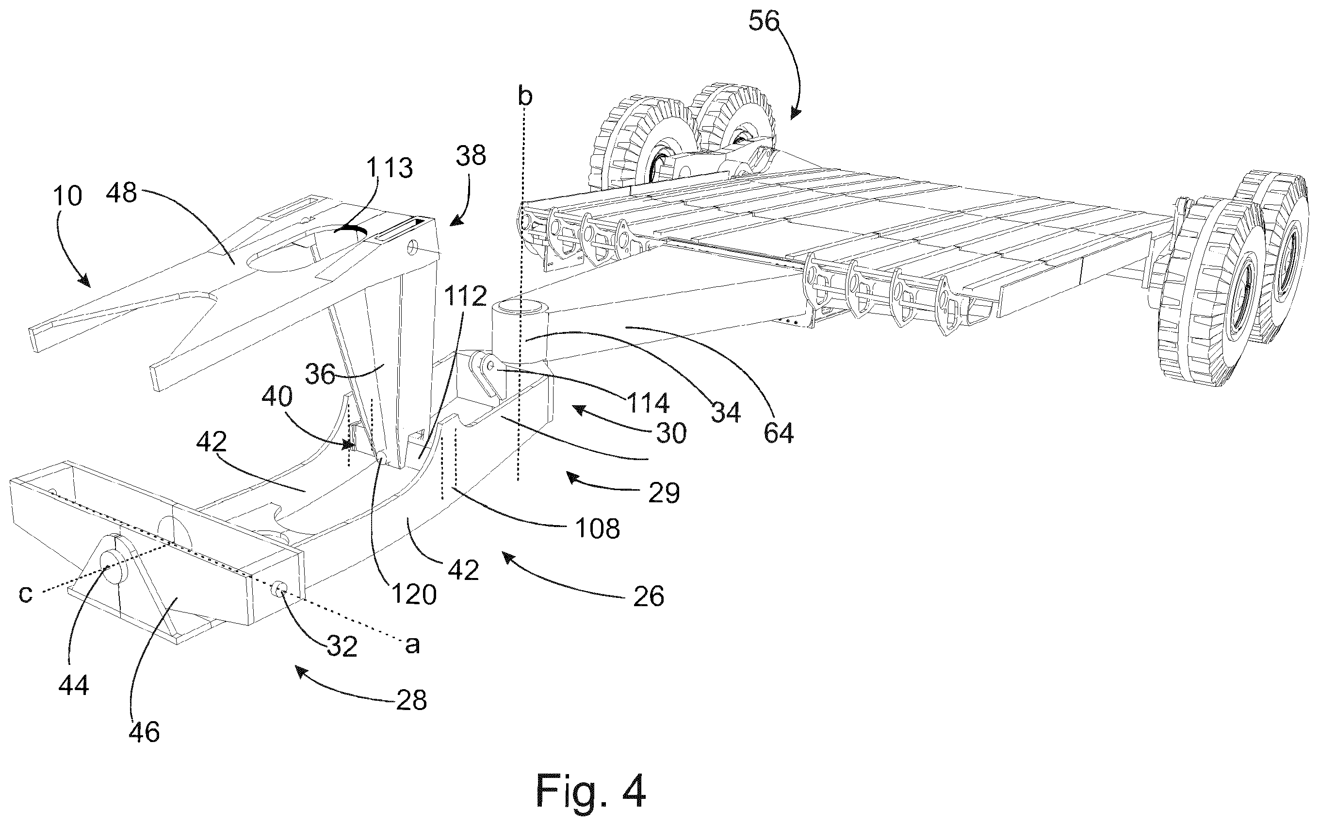 Patent US12583272 Figure 5 – System for moving a work machine