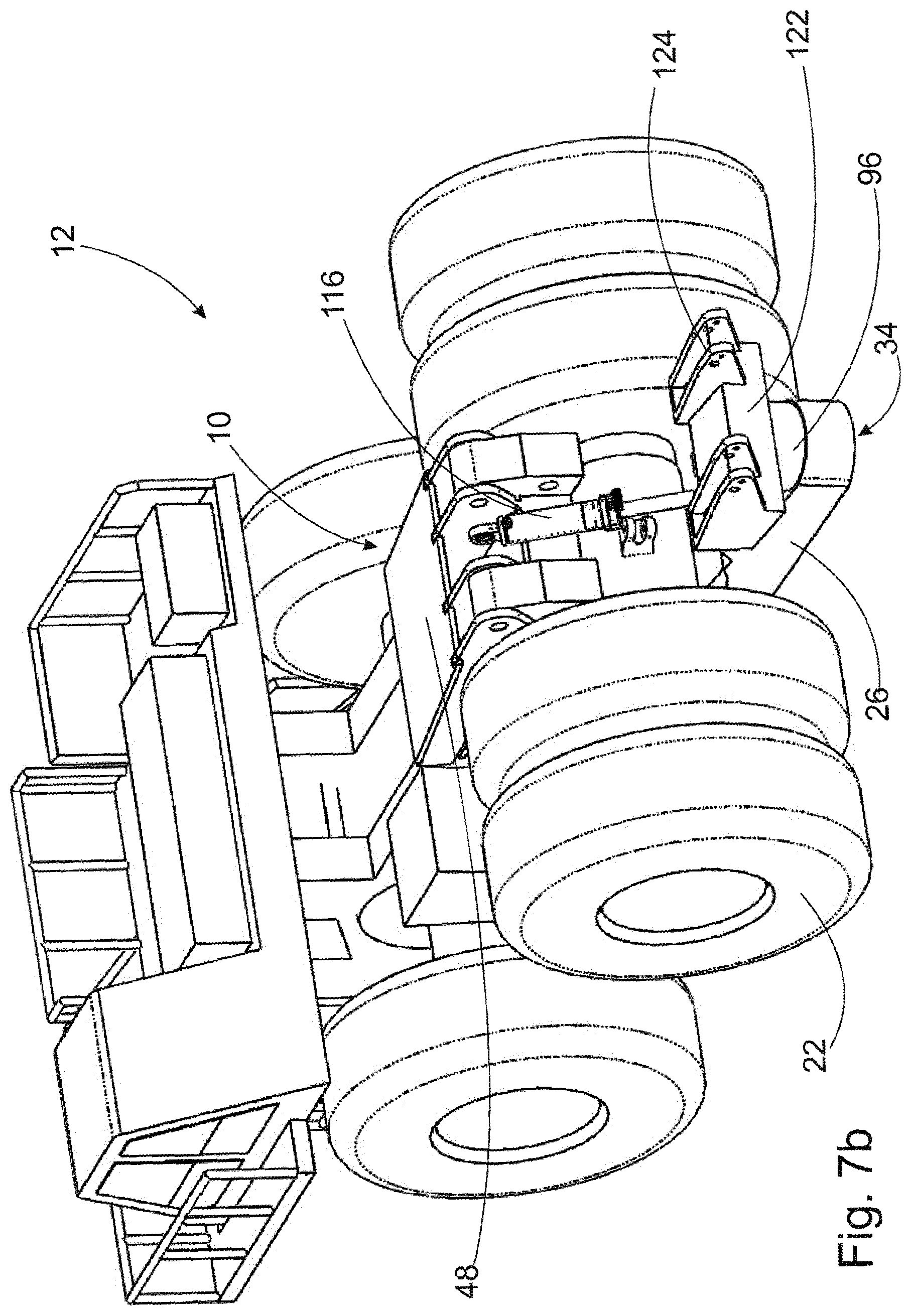 Patent US12583272 Figure 10 – System for moving a work machine