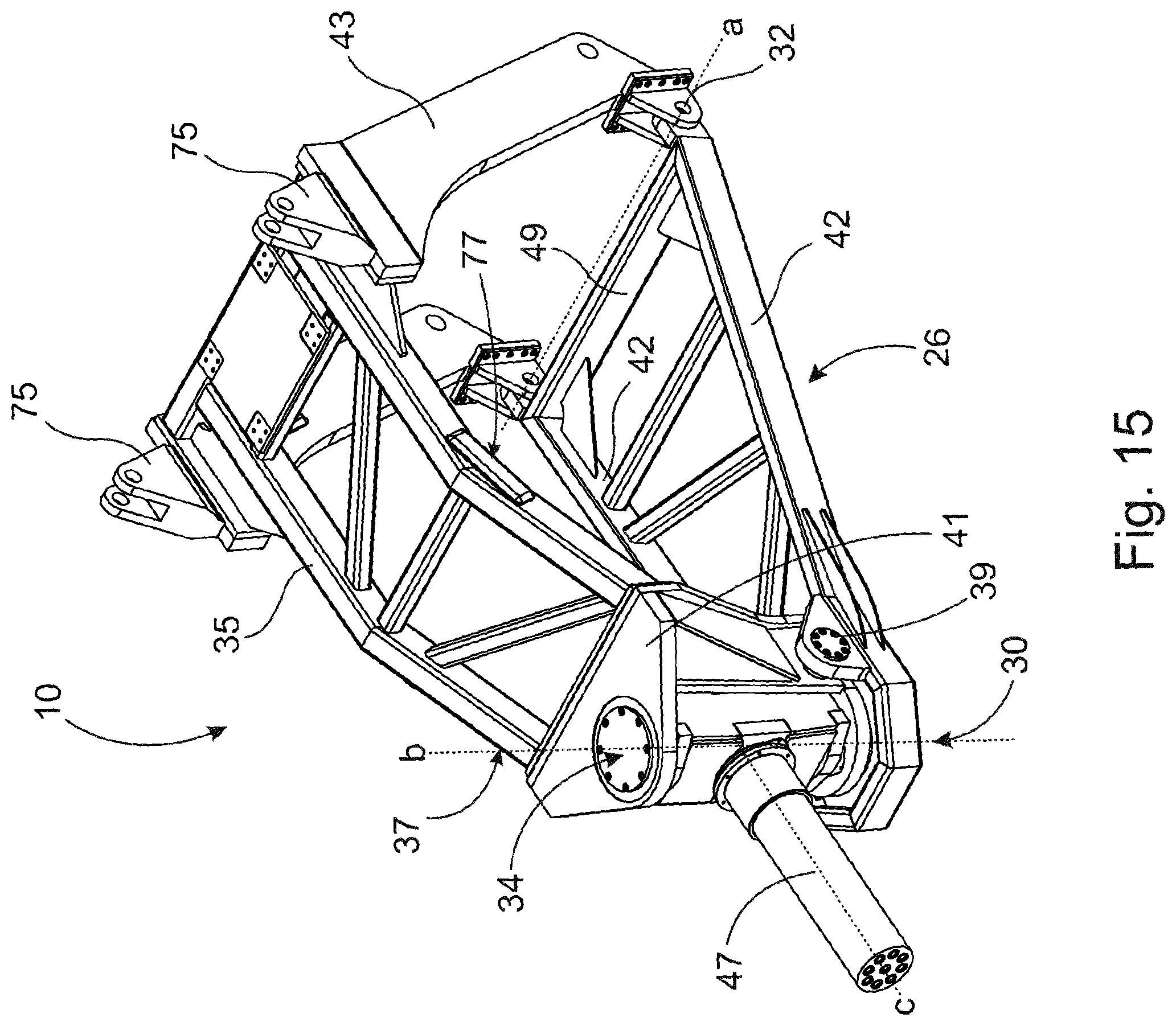 Patent US12583272 Figure 19 – System for moving a work machine
