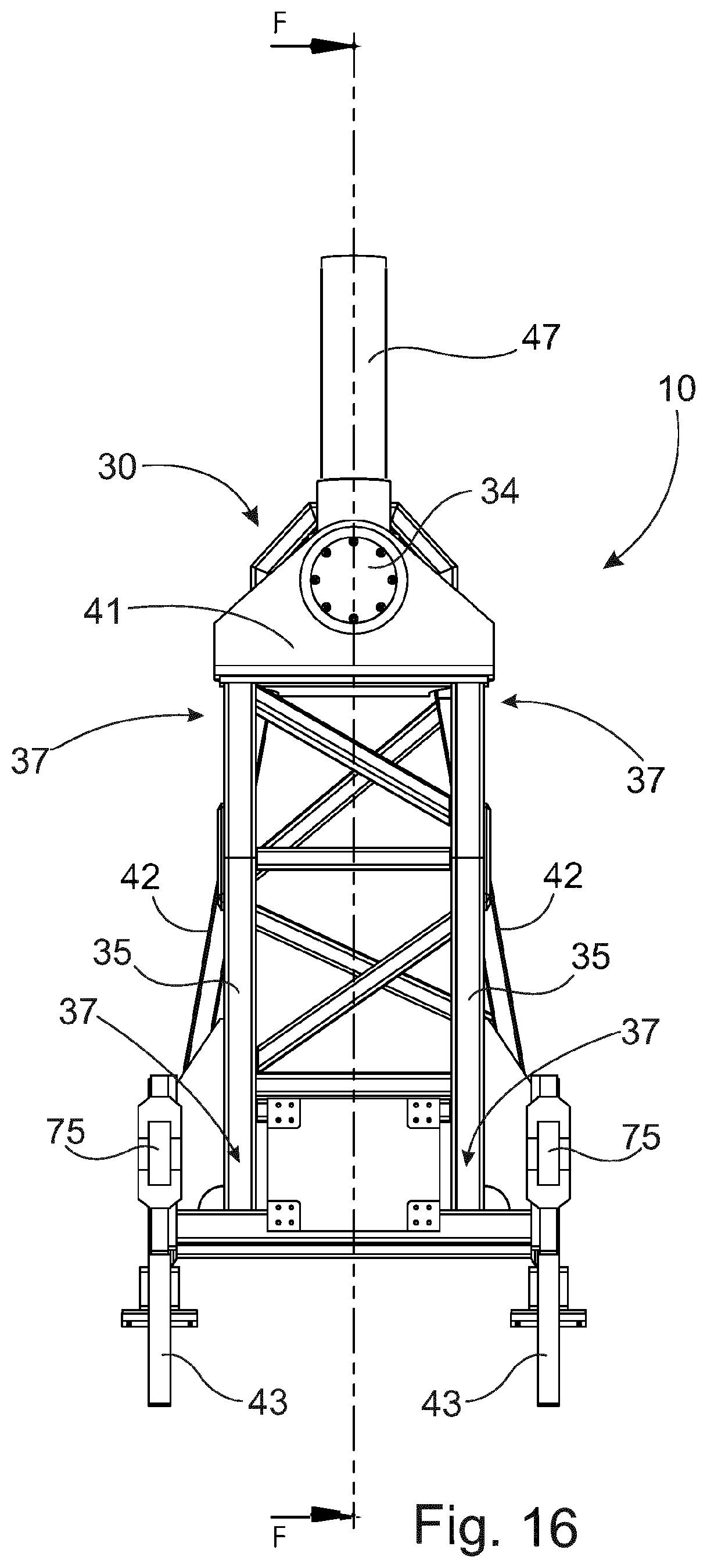 Patent US12583272 Figure 20 – System for moving a work machine