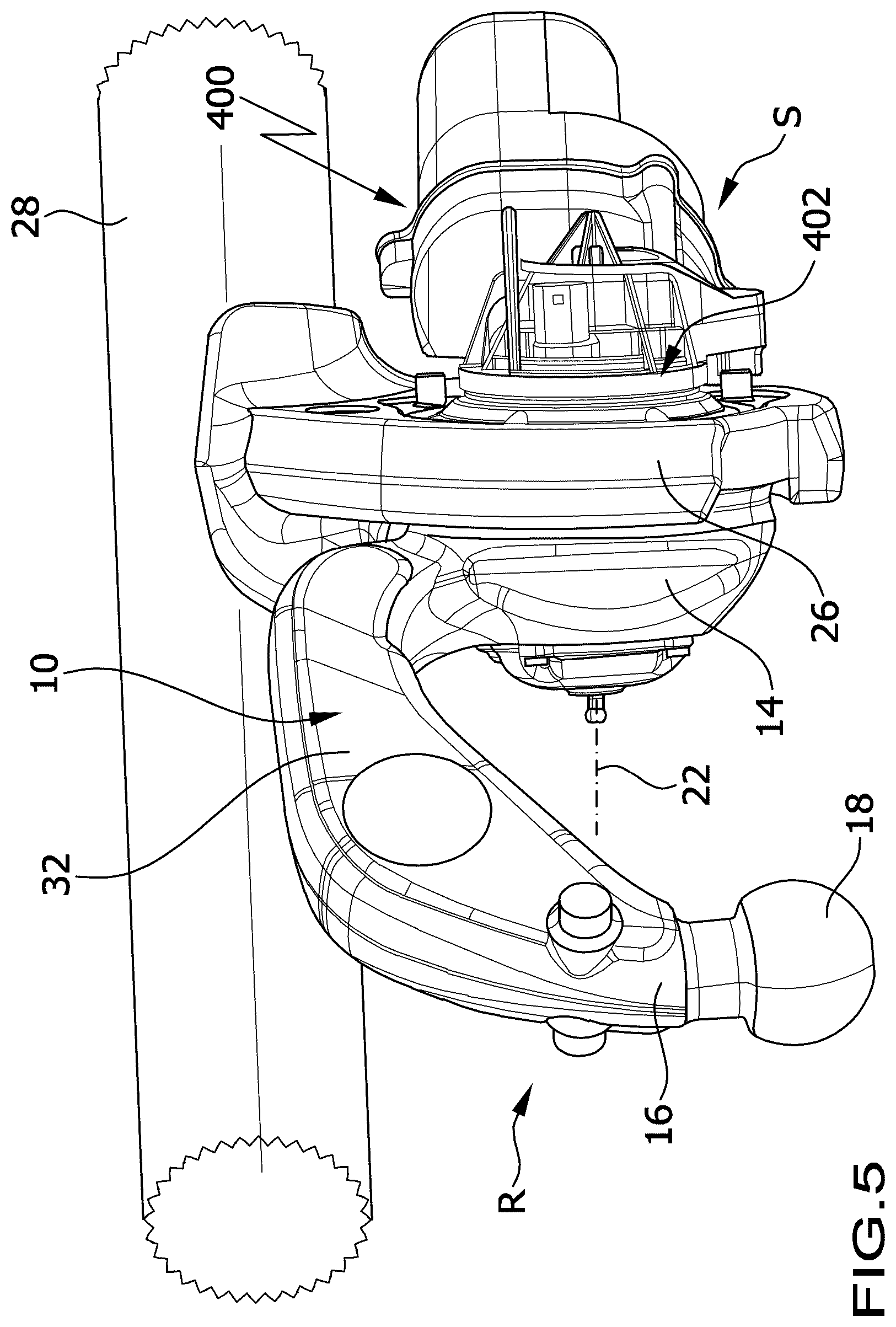 Patent US12583273 Figure 5 – Trailer coupling