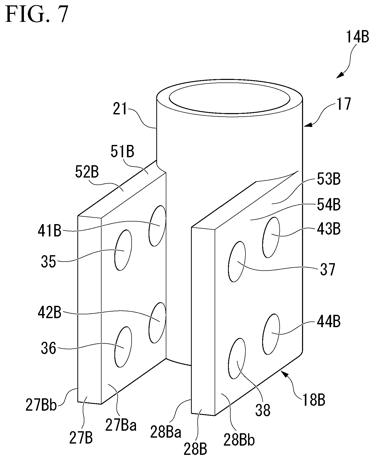 Patent US12583275 Figure 7 – Shock absorber