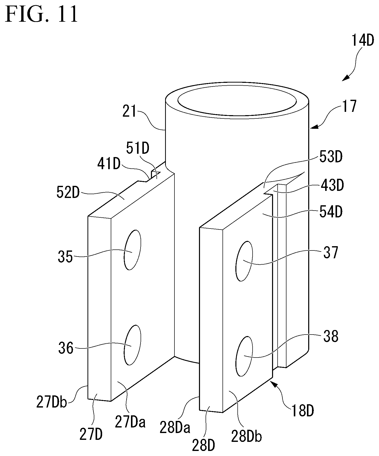 Patent US12583275 Figure 11 – Shock absorber