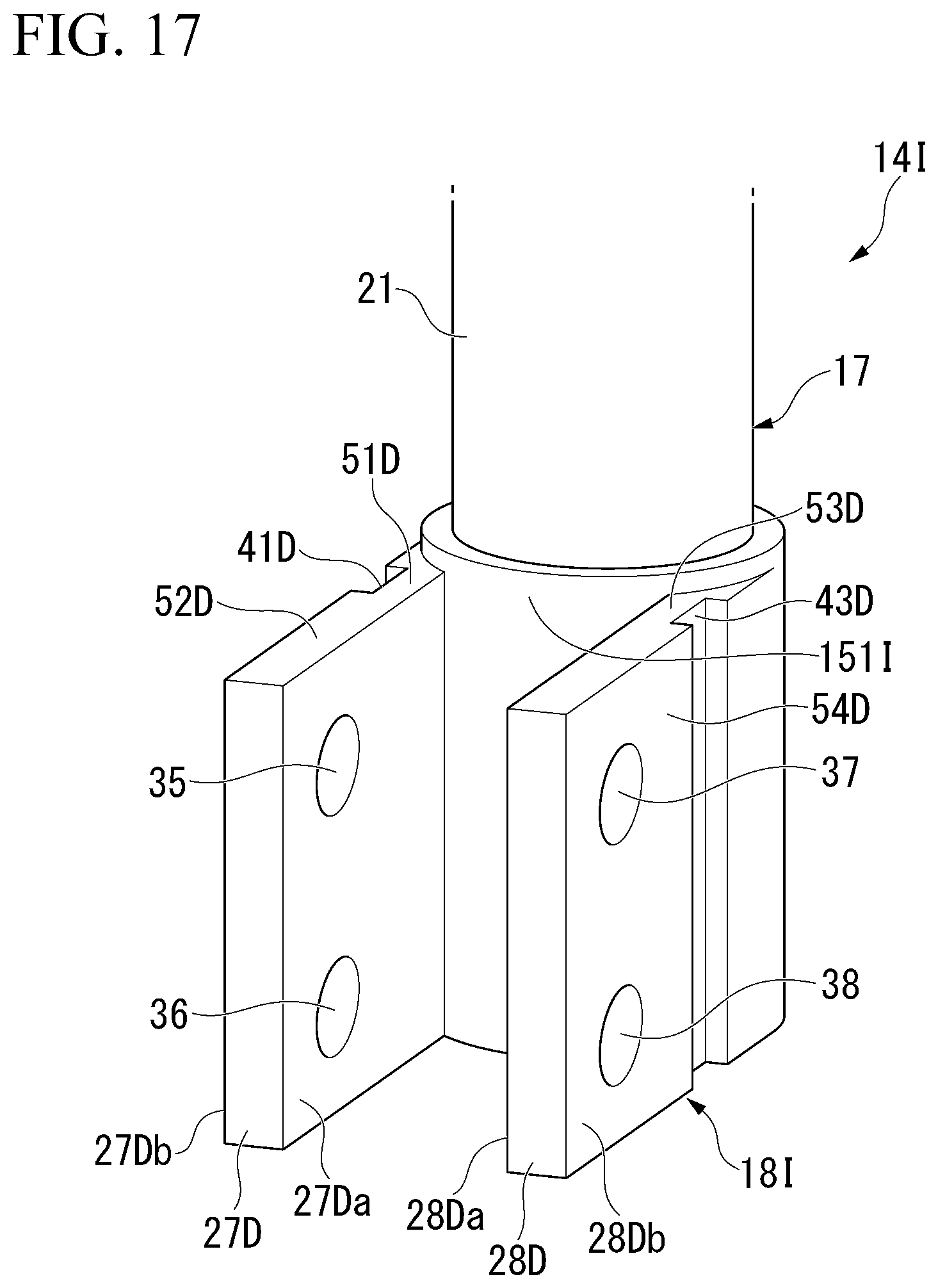 Patent US12583275 Figure 17 – Shock absorber