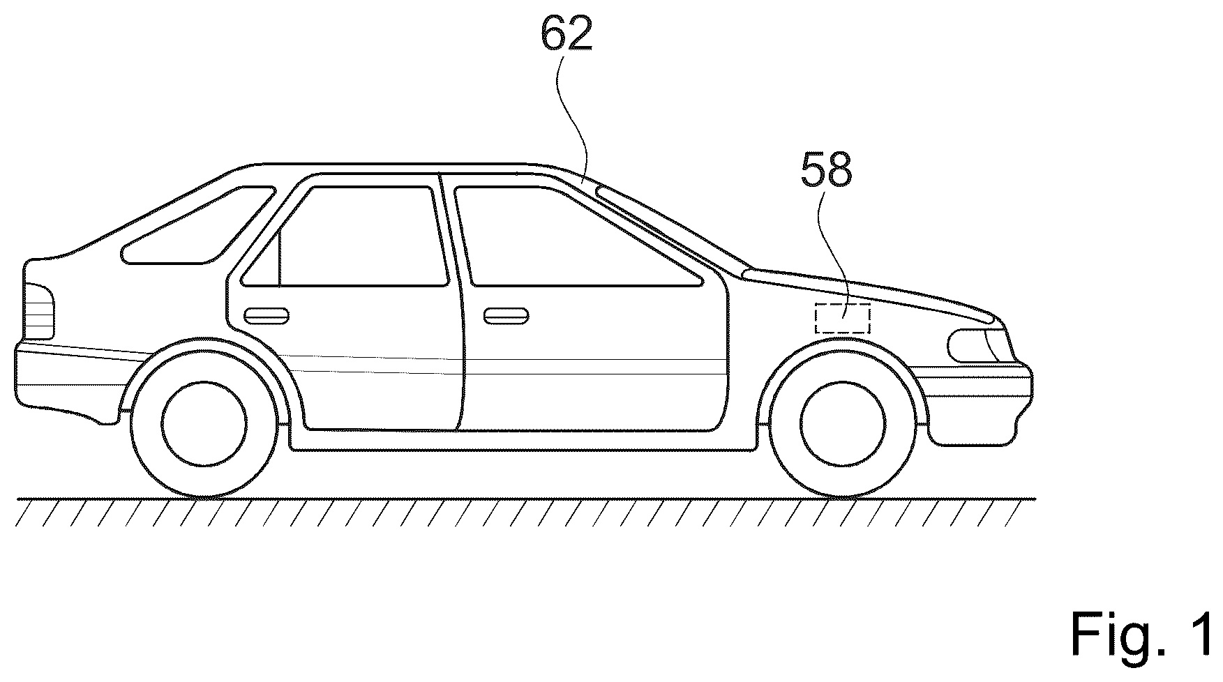 Patent US12583279 Figure 1 – Control valve device for controlling damping characteristics, and hydraulic flow-through solenoid valve