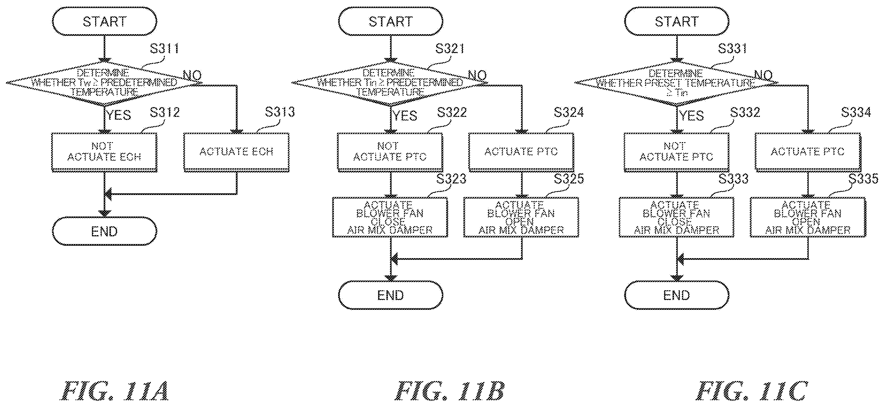 Patent US12583282 Figure 11 – Vehicle air conditioning apparatus