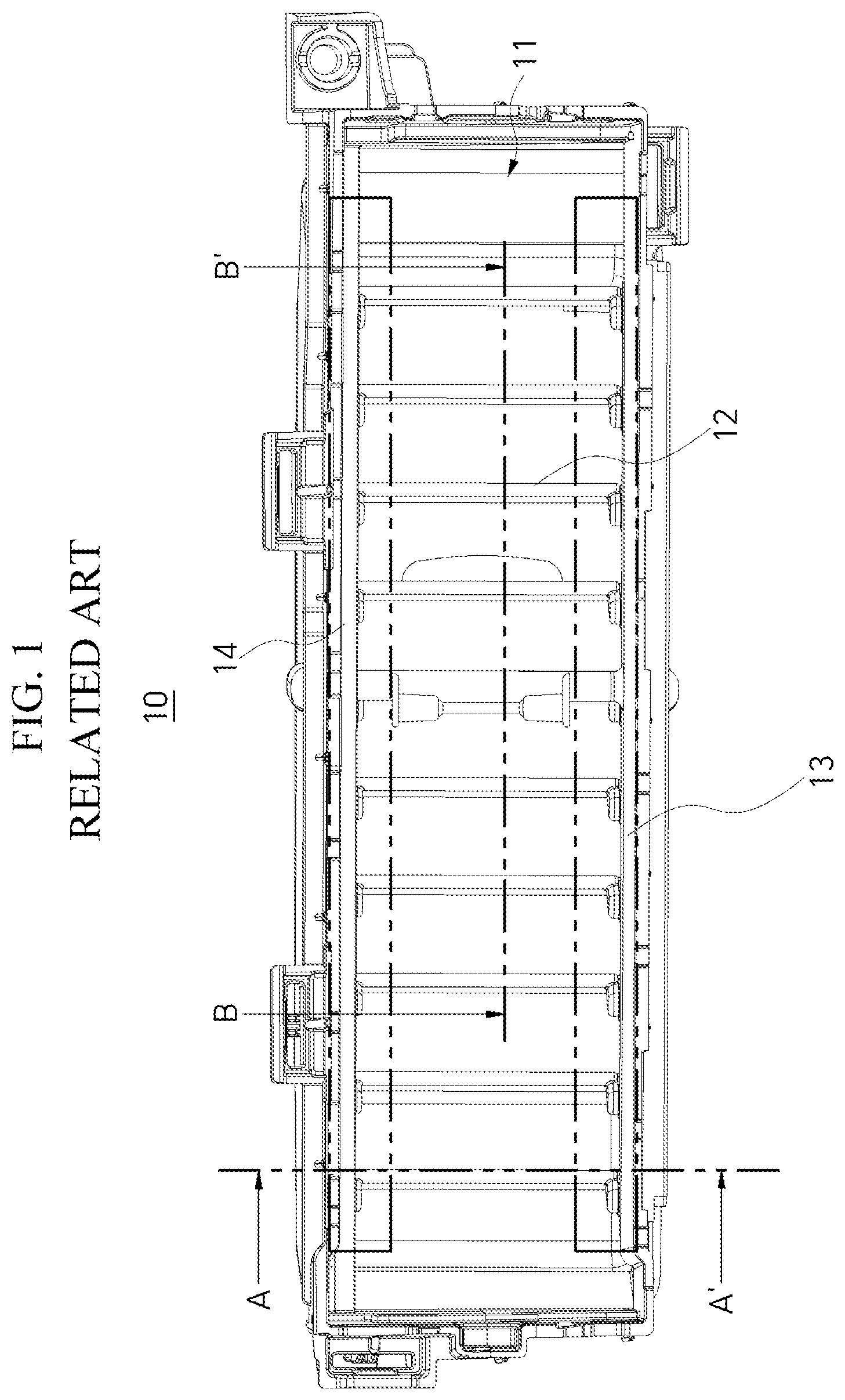 Patent US12583291 Figure 1 – Air vent apparatus for vehicle