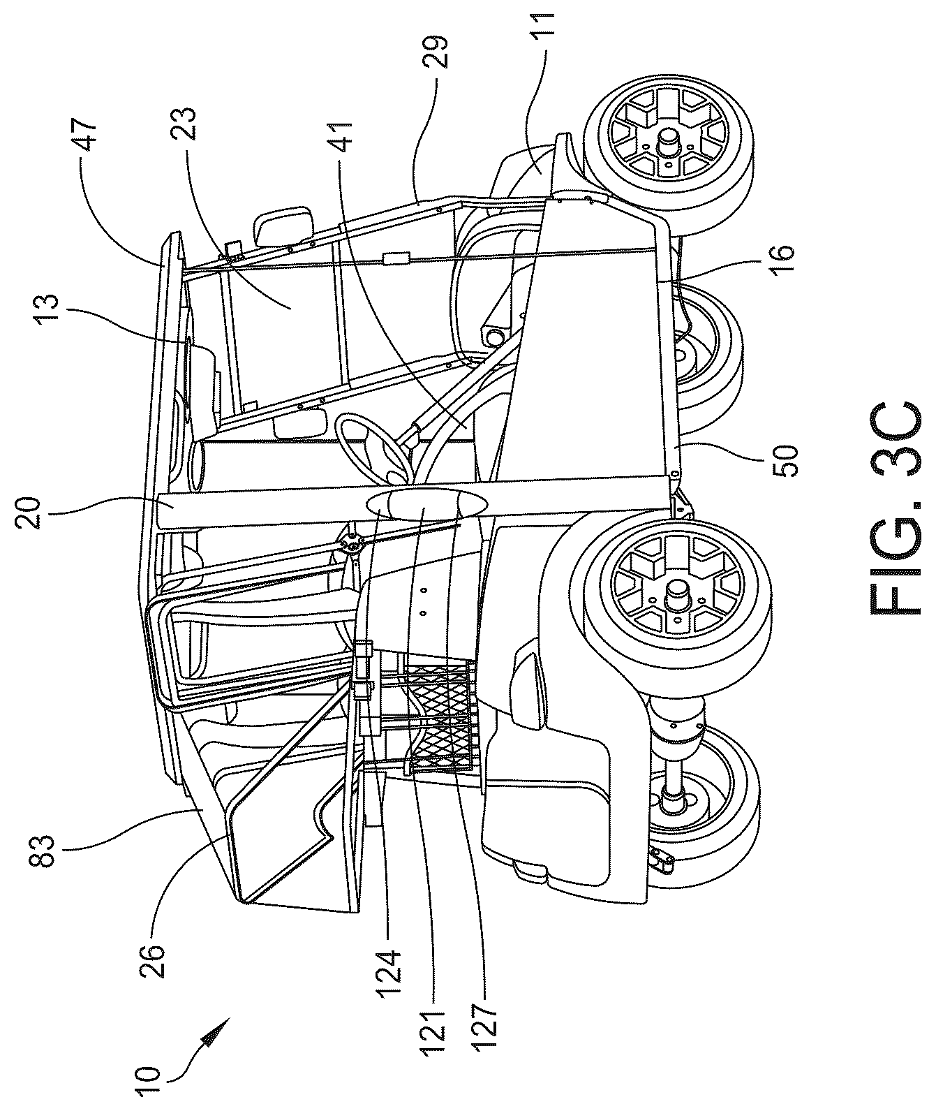 Patent US12583295 Figure 4 – Systems and methods for a vehicle enclosure system