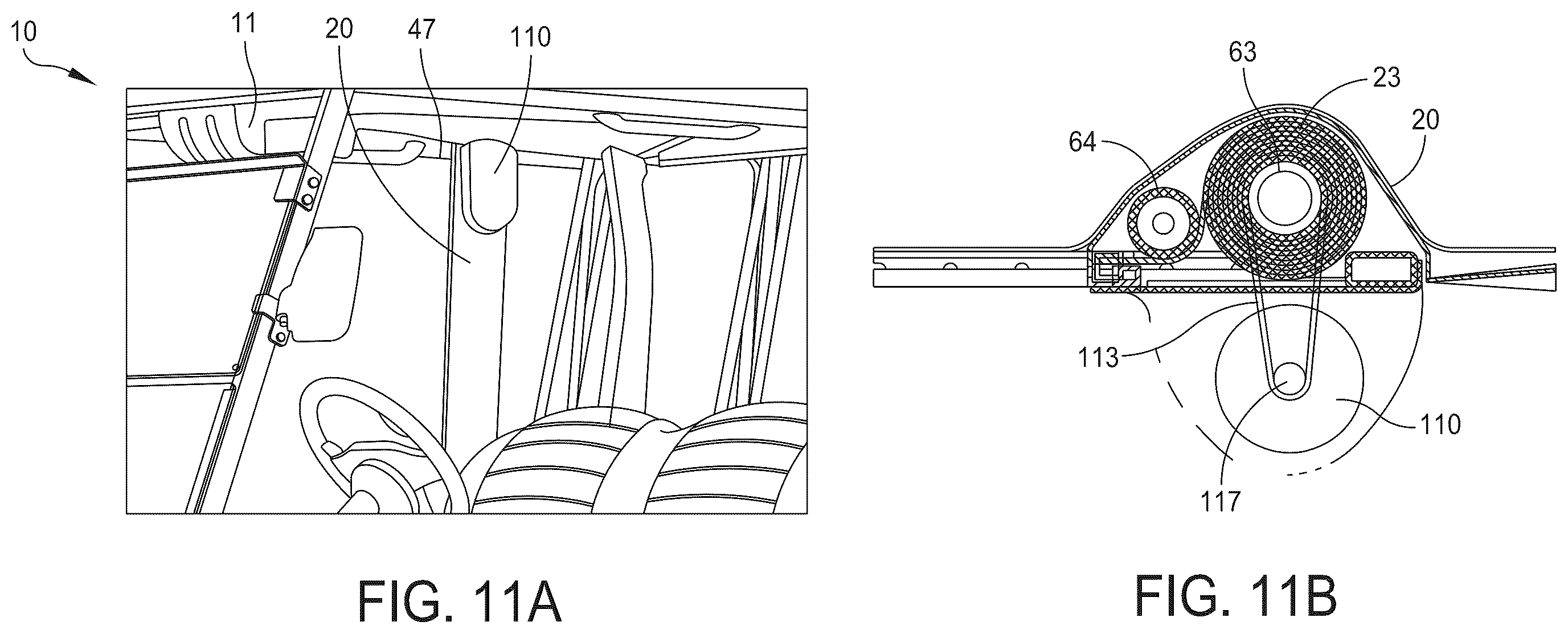Patent US12583295 Figure 12 – Systems and methods for a vehicle enclosure system