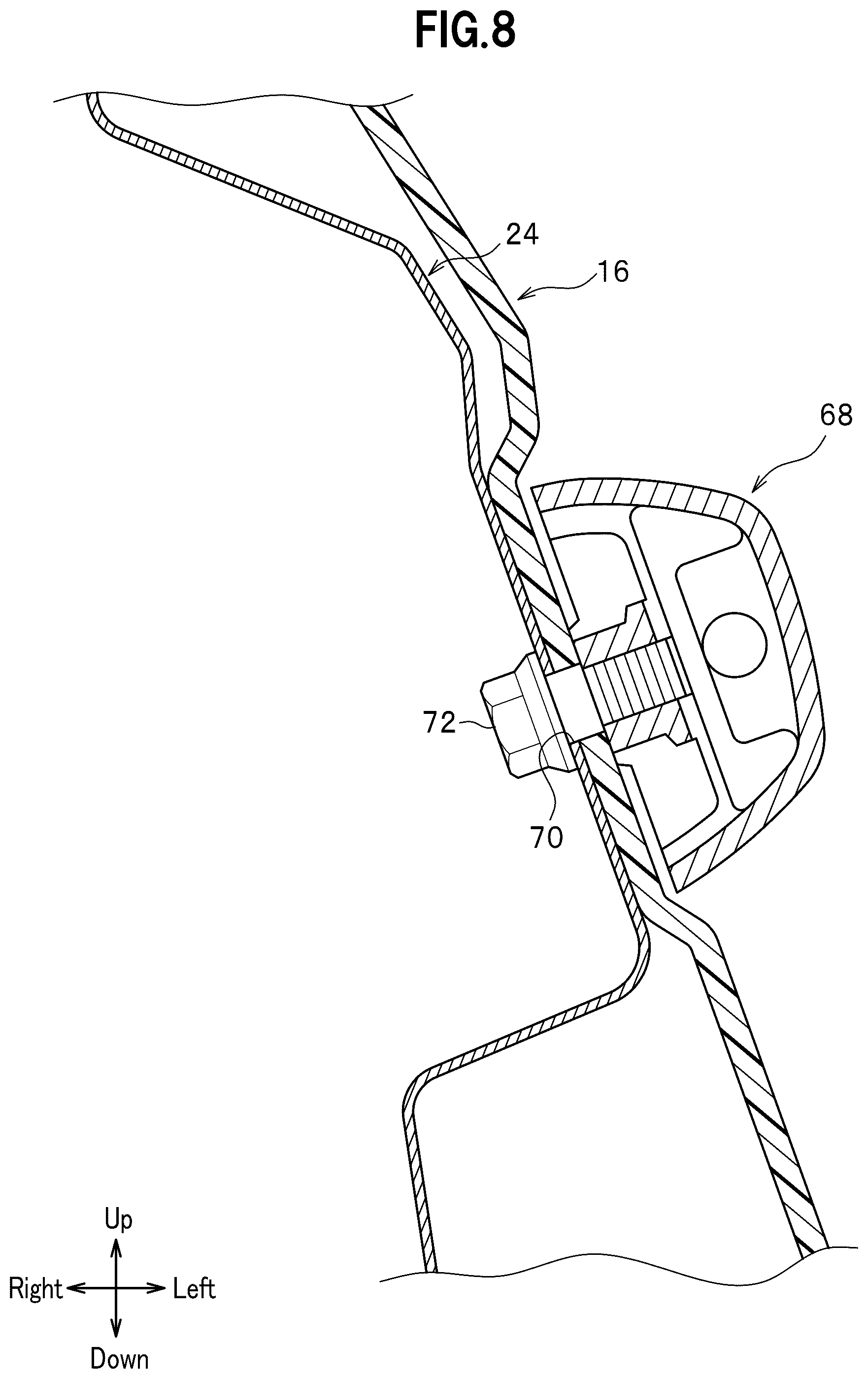 Patent US12583298 Figure 6 – Automotive door