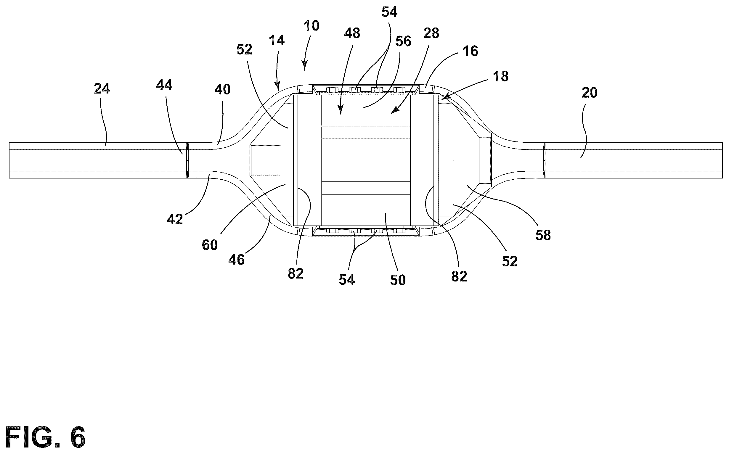 Patent US12583300 Figure 6 – Axle assembly for a vehicle