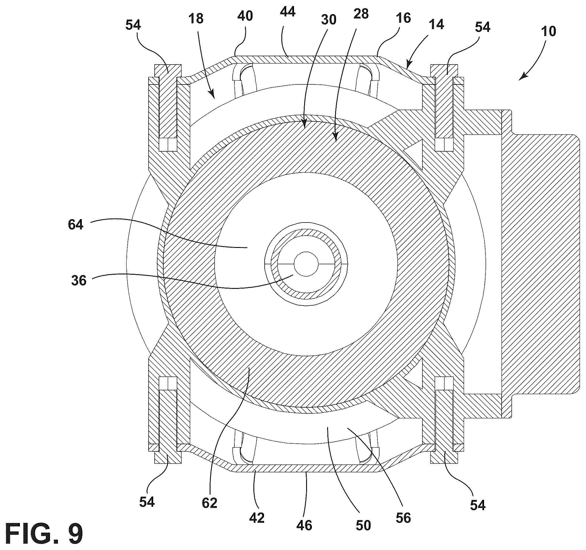 Patent US12583300 Figure 9 – Axle assembly for a vehicle