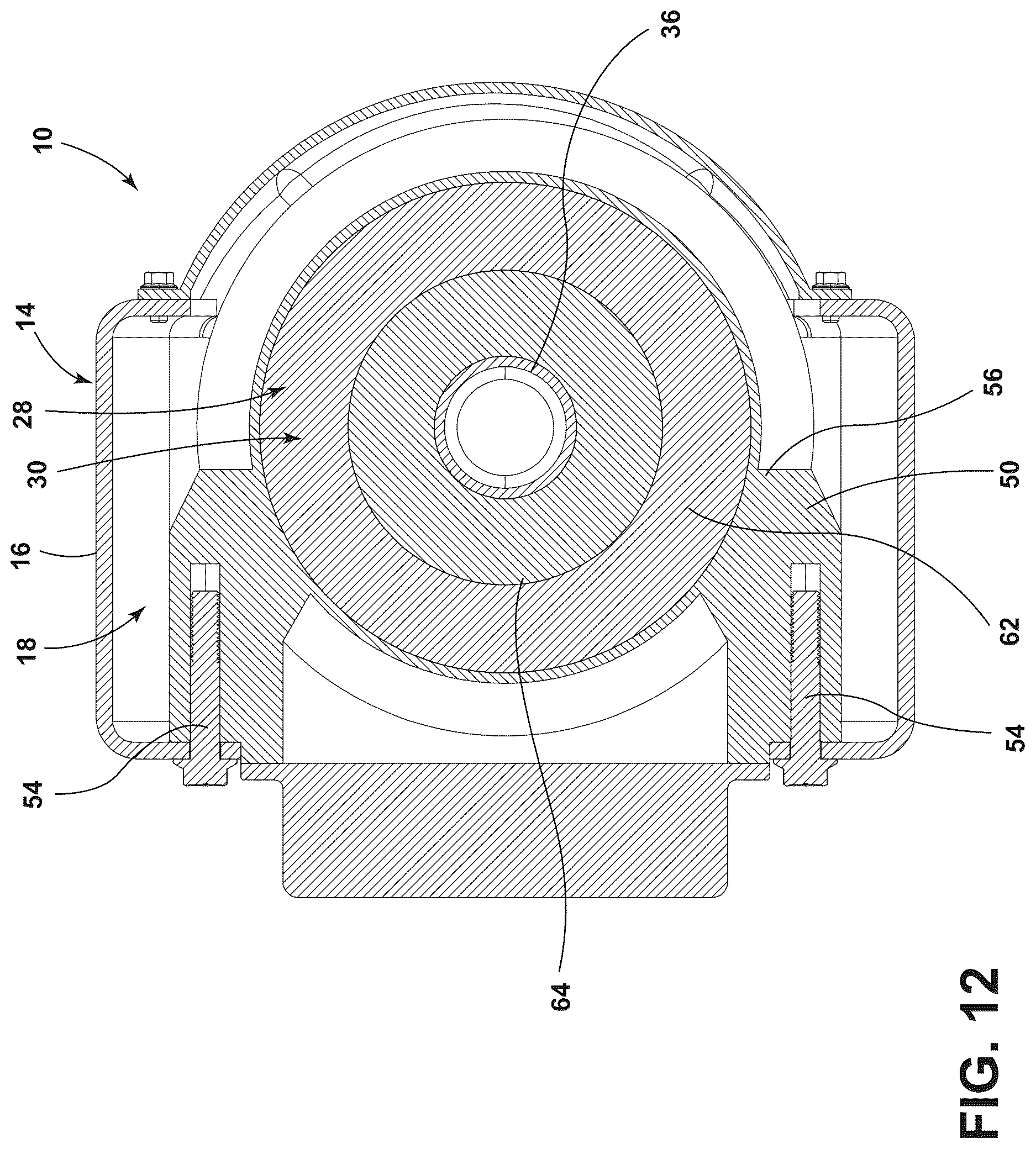 Patent US12583300 Figure 12 – Axle assembly for a vehicle