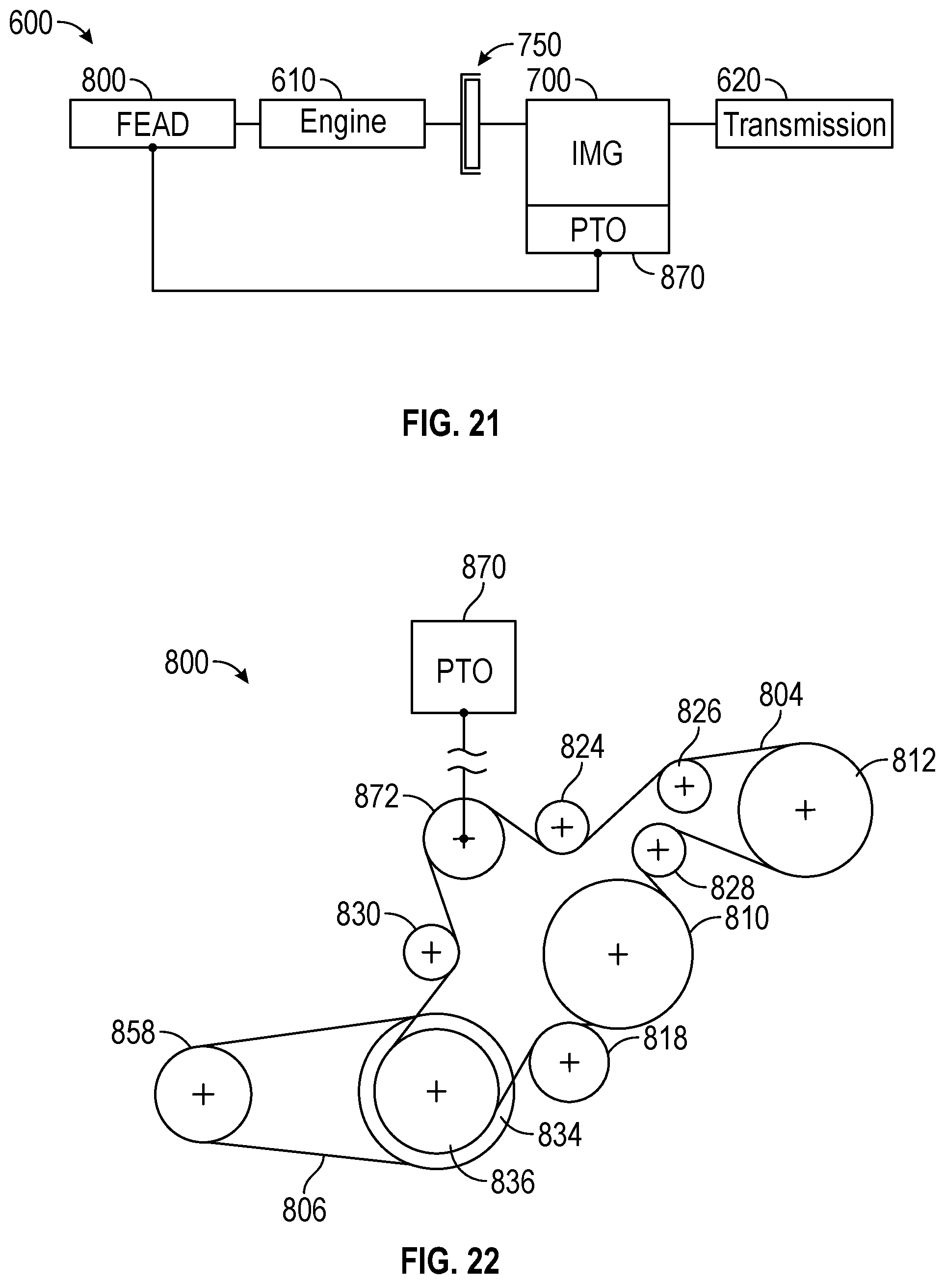Patent US12583309 Figure 19 – Hybrid power system for a military vehicle