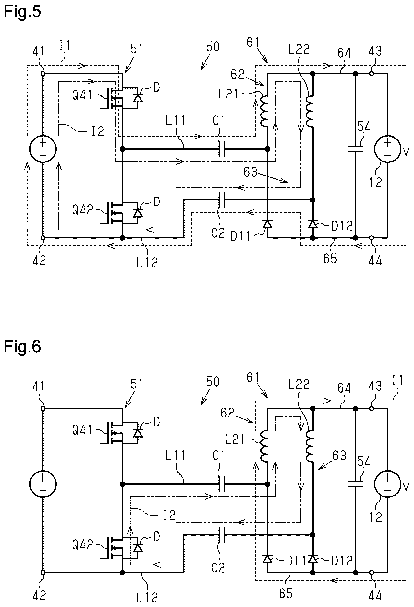 Patent US12583329 Figure 5 – Power conversion device